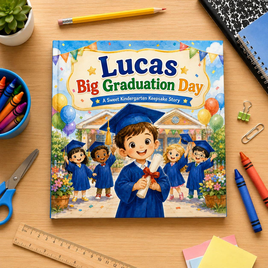 Personalized Kindergarten Graduation Book