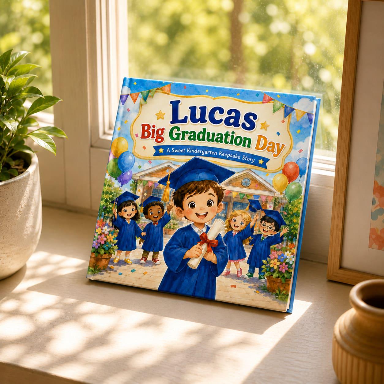 Personalized Kindergarten Graduation Book