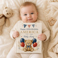Personalized America 250th Birthday Book, Custom Baby Name Storybook, 1776 2026 Keepsake Gift, Patriotic Baby Gift