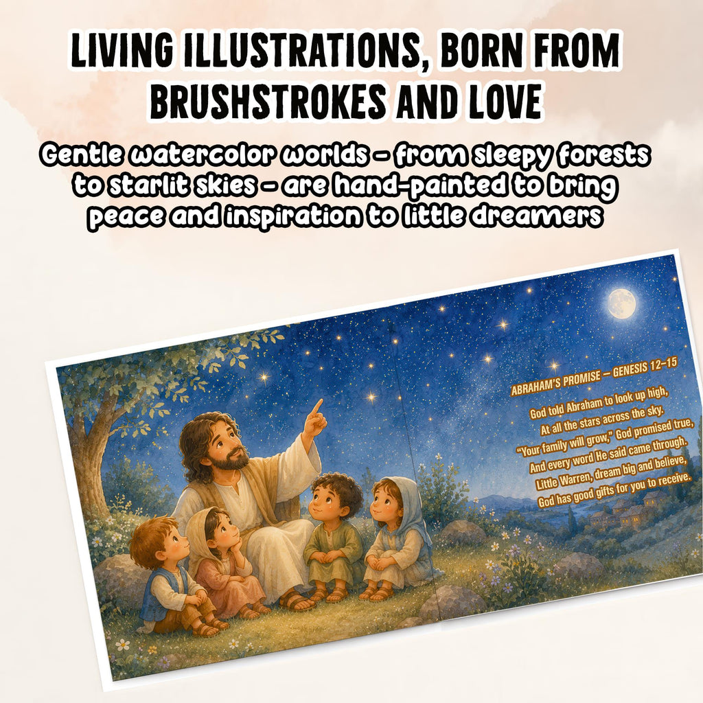 Personalized First Bible Stories Book for Kids