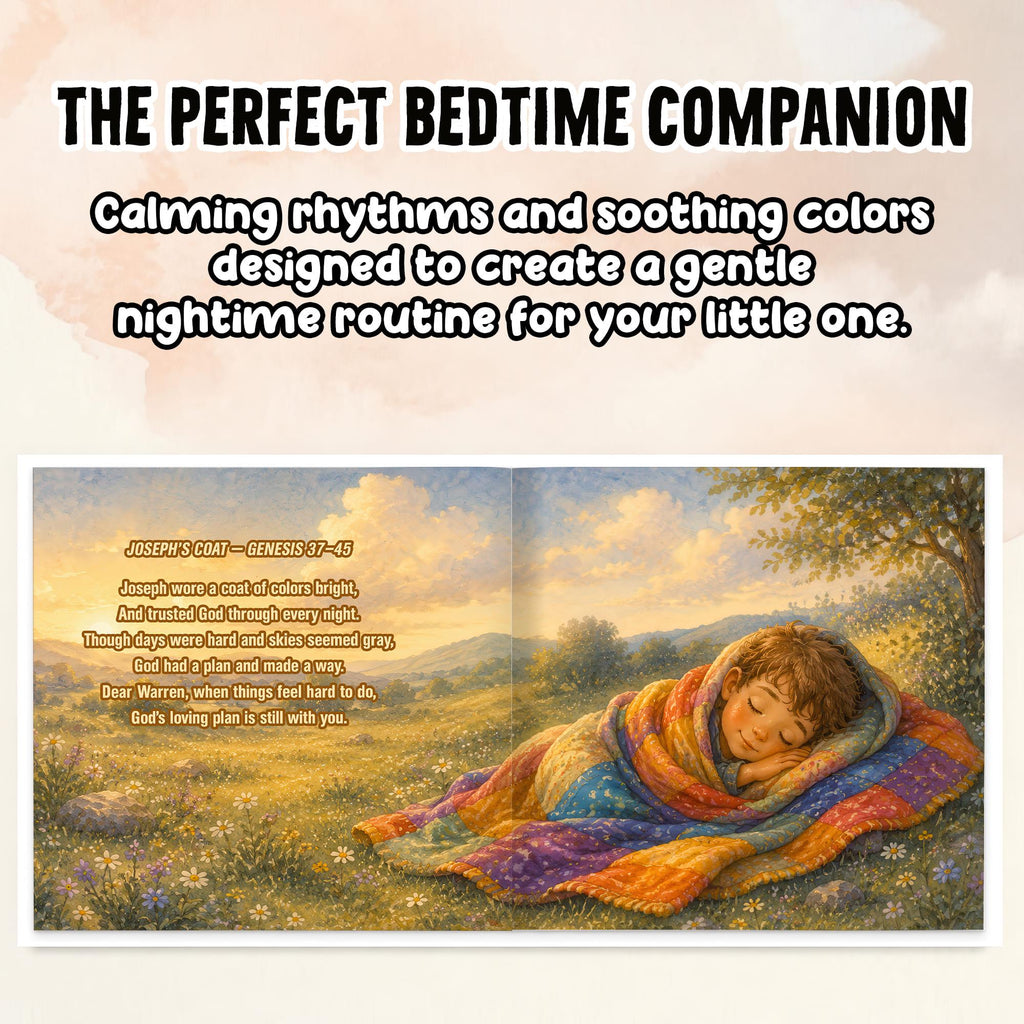 Personalized First Bible Stories Book for Kids