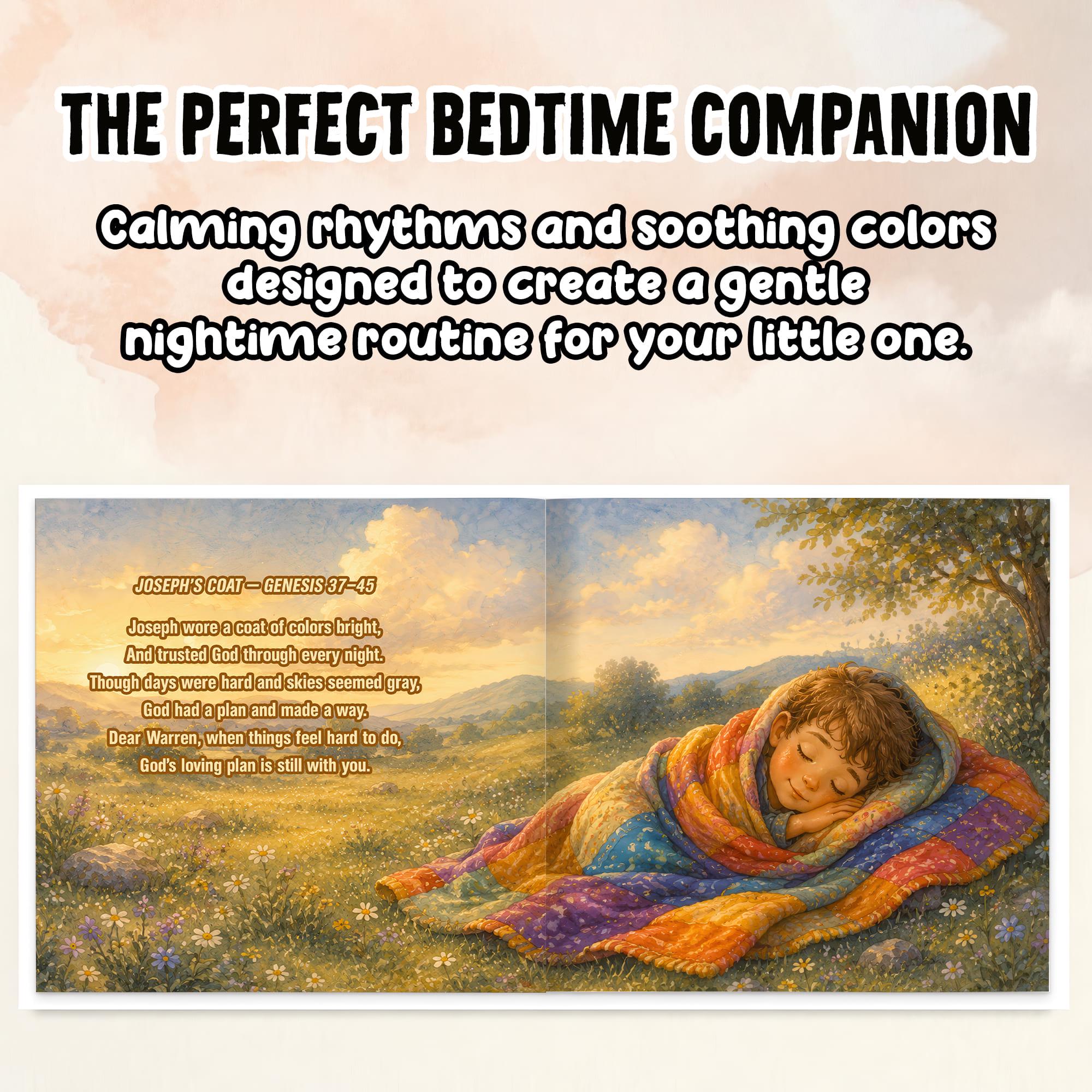 Personalized First Bible Stories Book for Kids