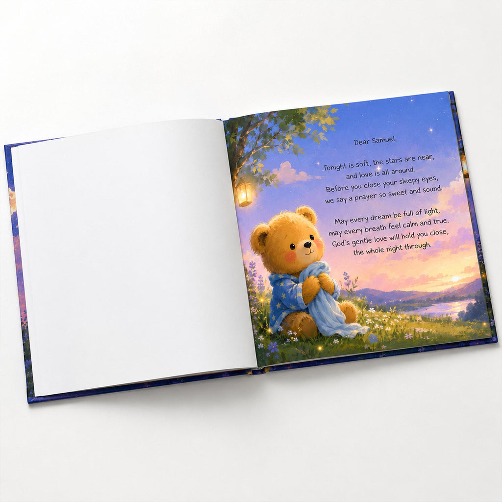 Personalized Bedtime Prayer Book for Kids