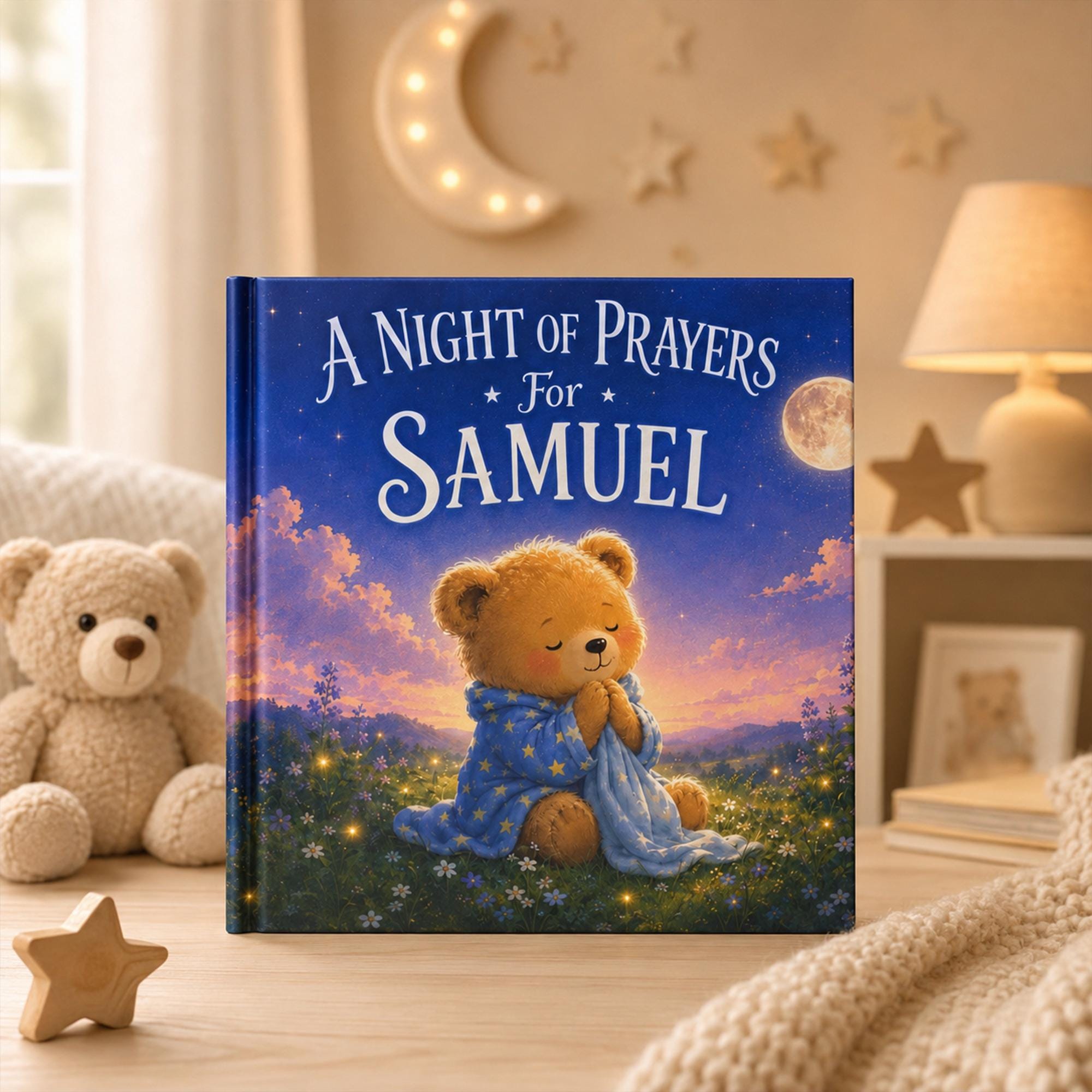 Personalized Bedtime Prayer Book for Kids