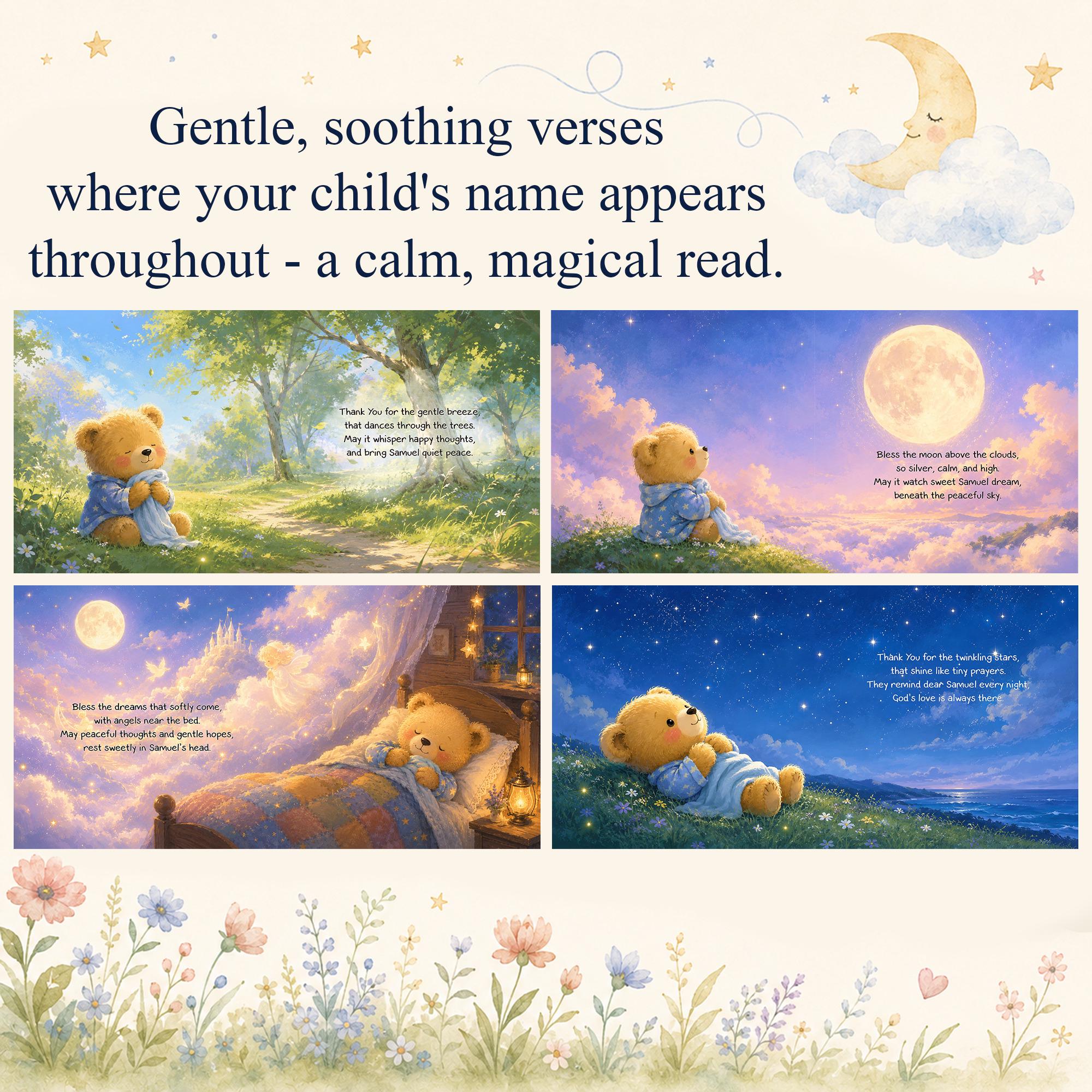 Personalized Bedtime Prayer Book for Kids