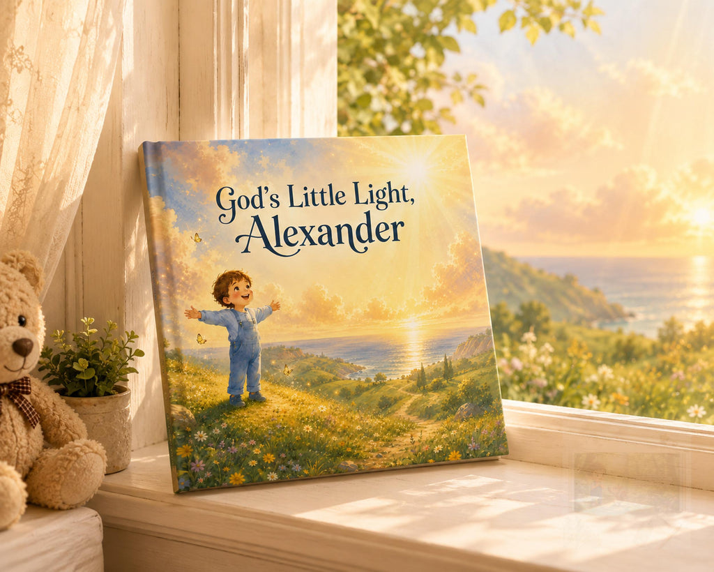 Personalized Christian Baby Book - Baptism Keepsake