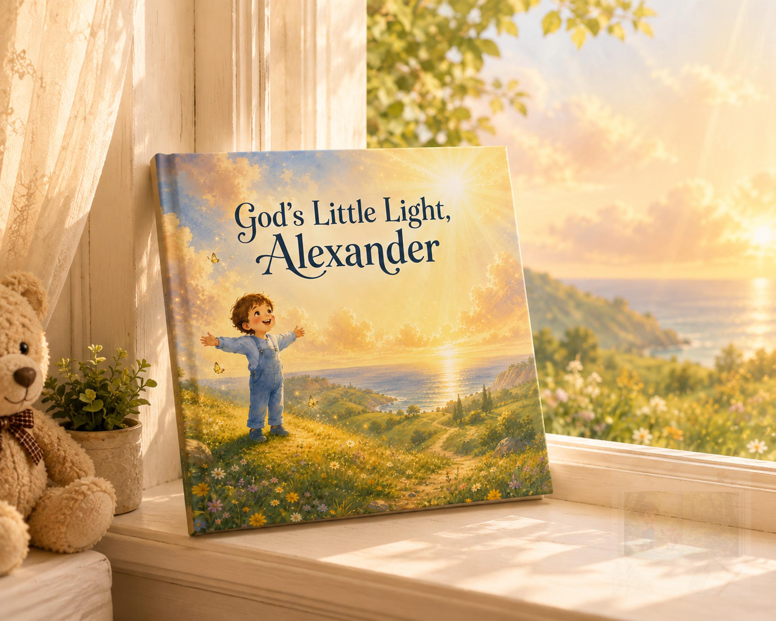 Personalized Christian Baby Book - Baptism Keepsake