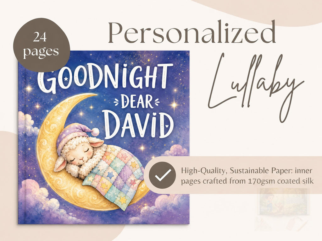 Personalized Bedtime Story Book for Kids