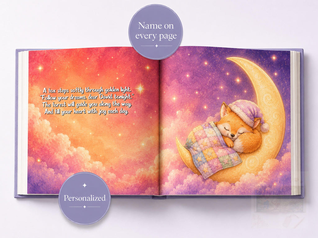 Personalized Bedtime Story Book for Kids