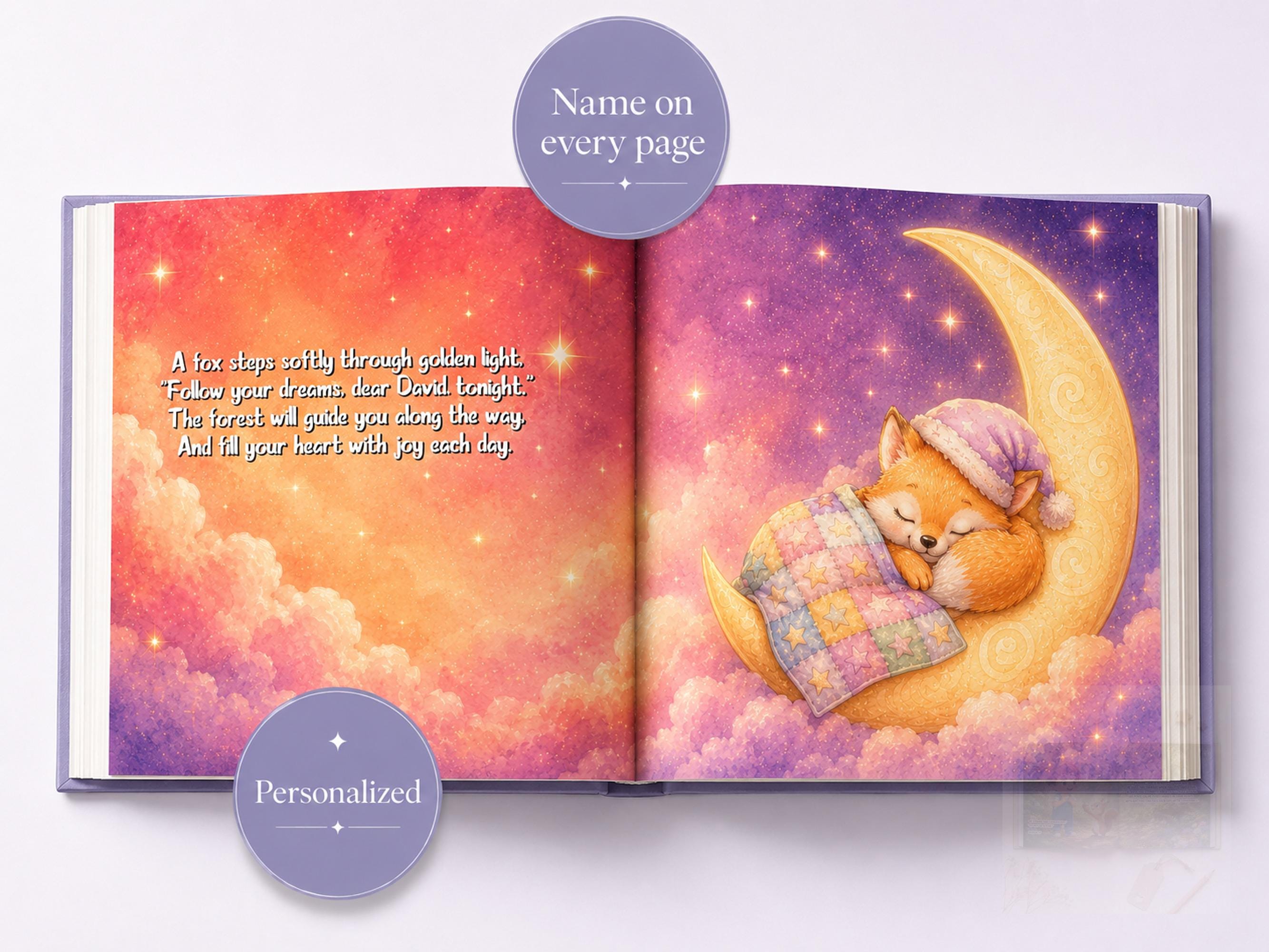 Personalized Bedtime Story Book for Kids