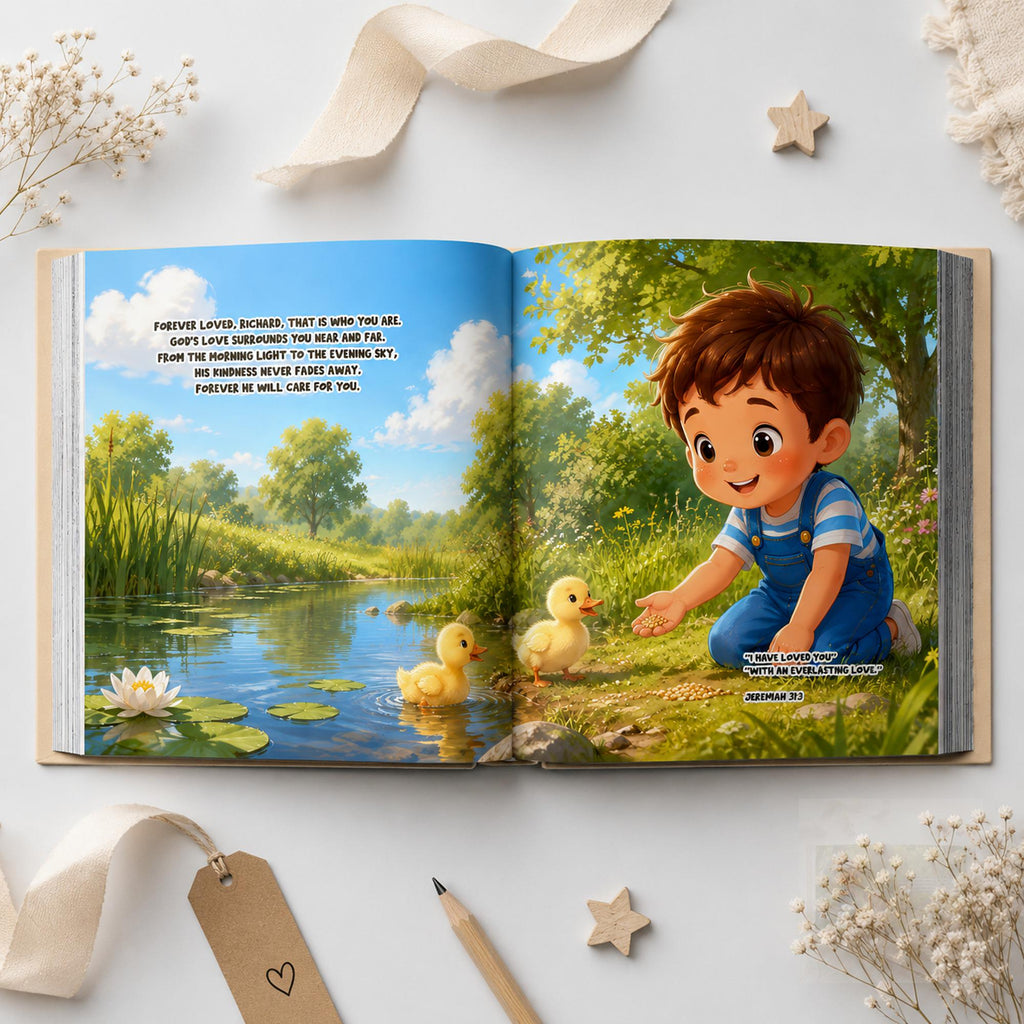 Personalized Christian Story Book for Baby