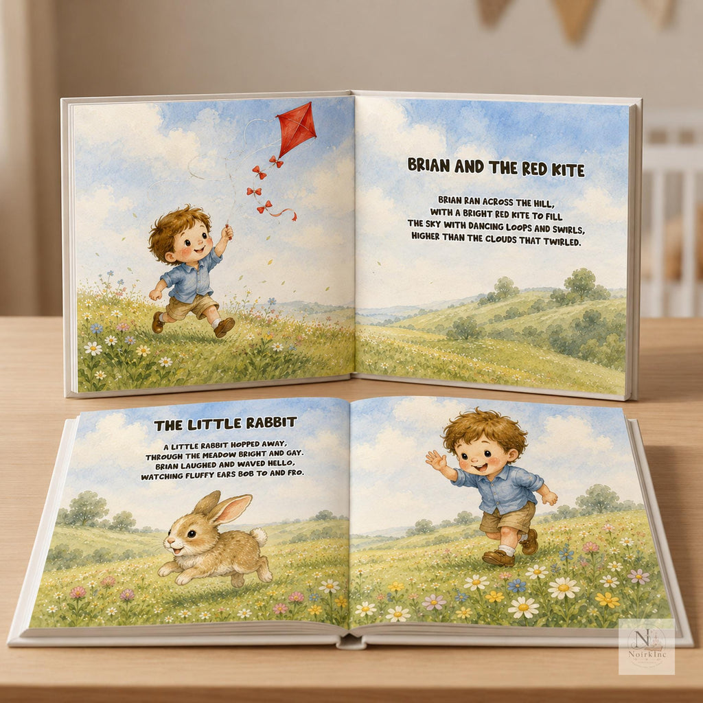 Personalized Nursery Rhyme Book for Baby