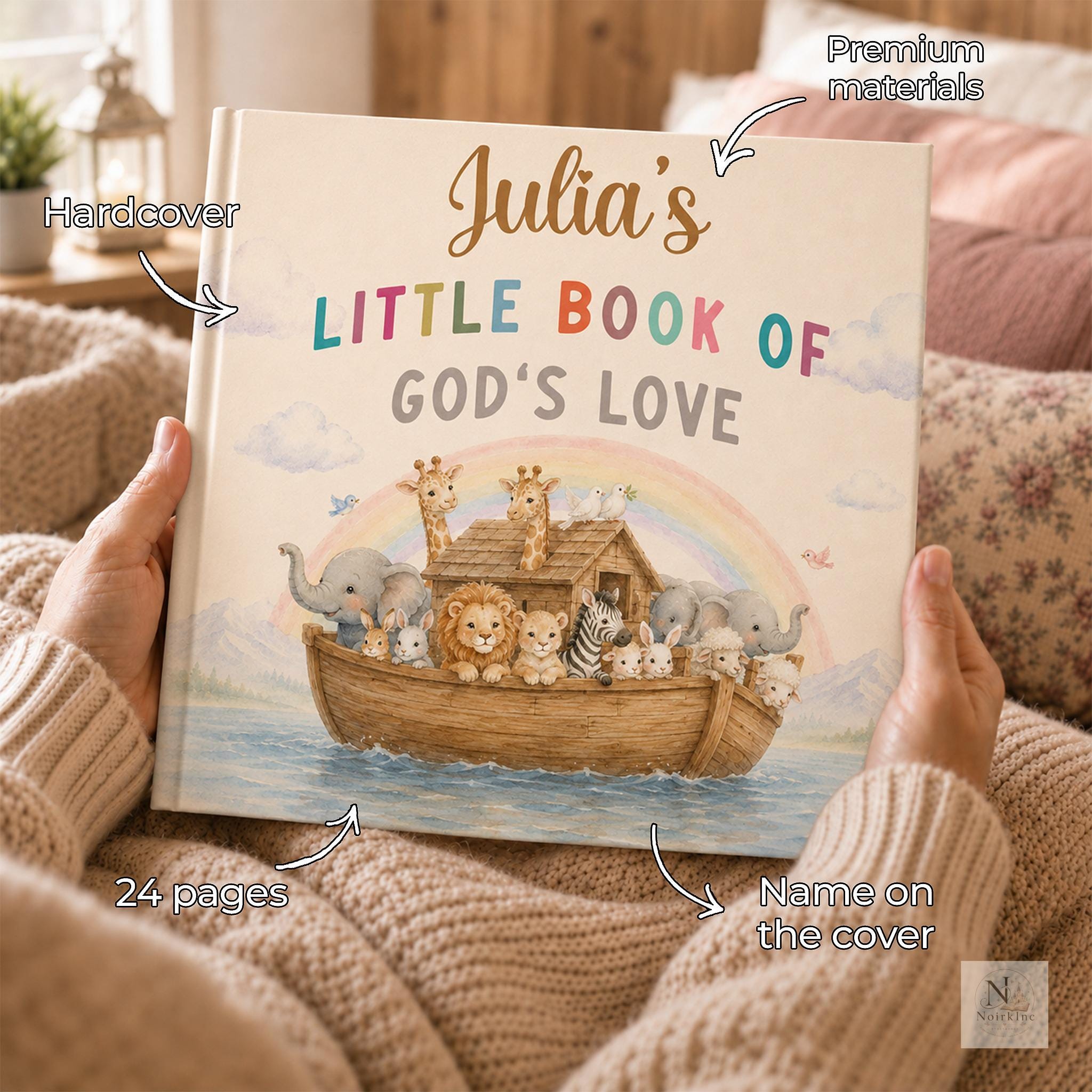 Personalized Baby Bible Story Book