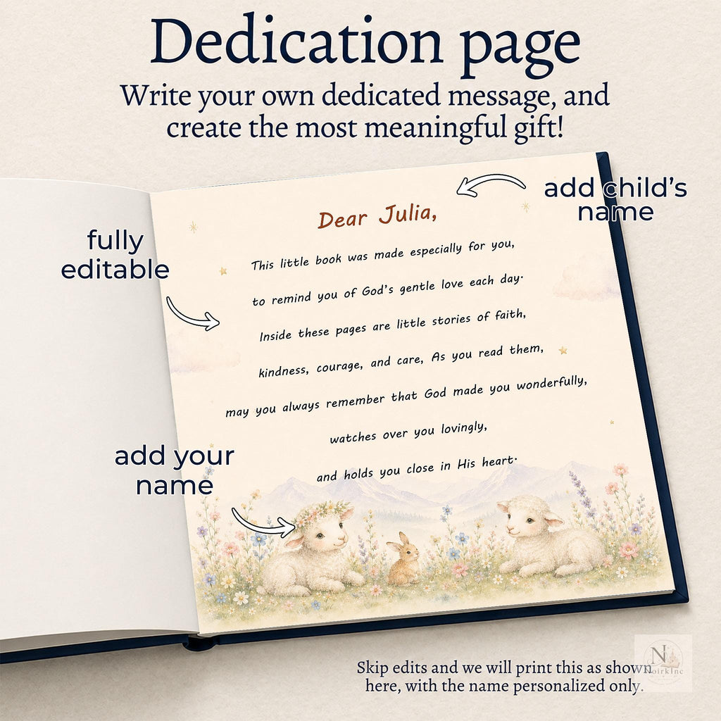 Personalized Baby Bible Story Book