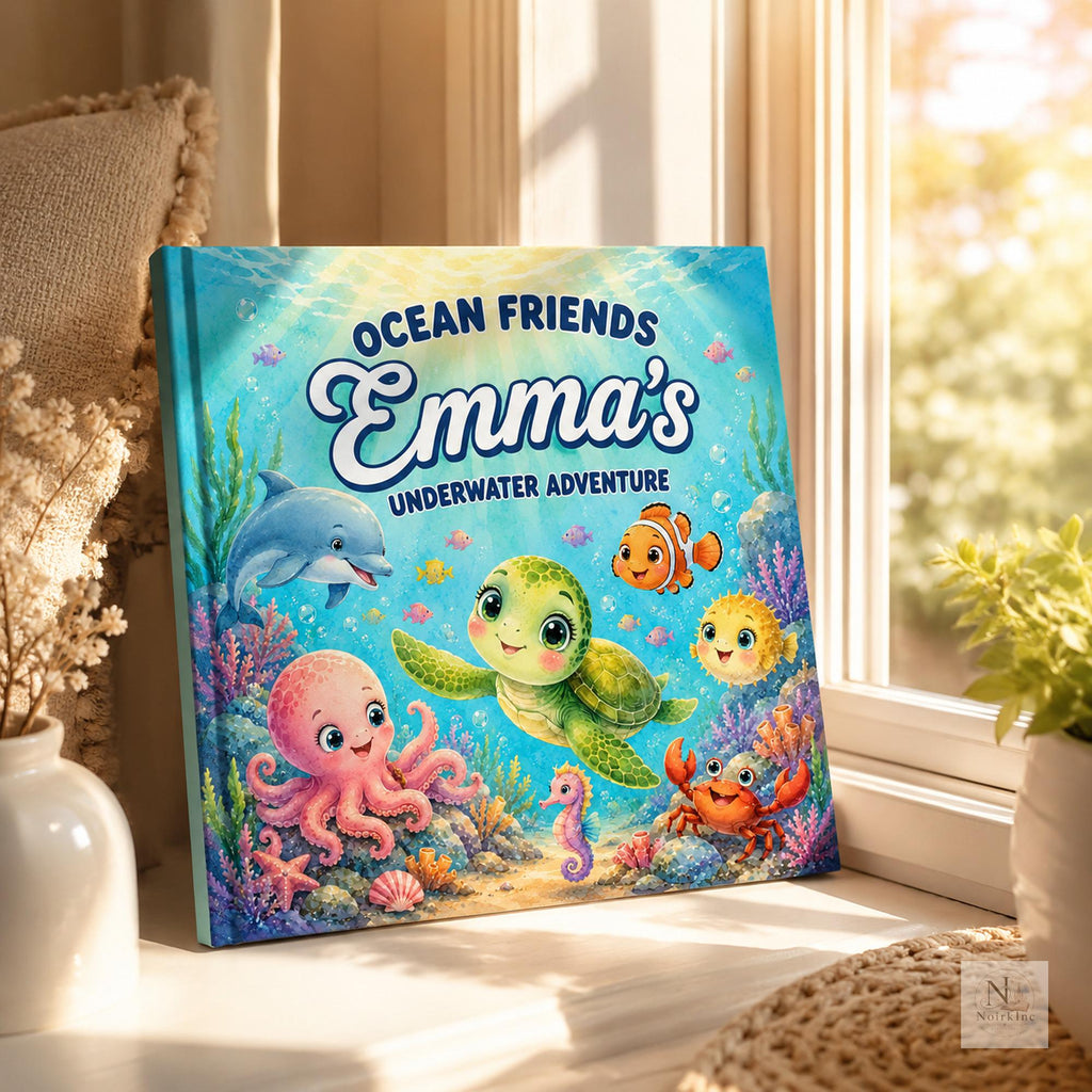Personalized Ocean Story Book for Kids