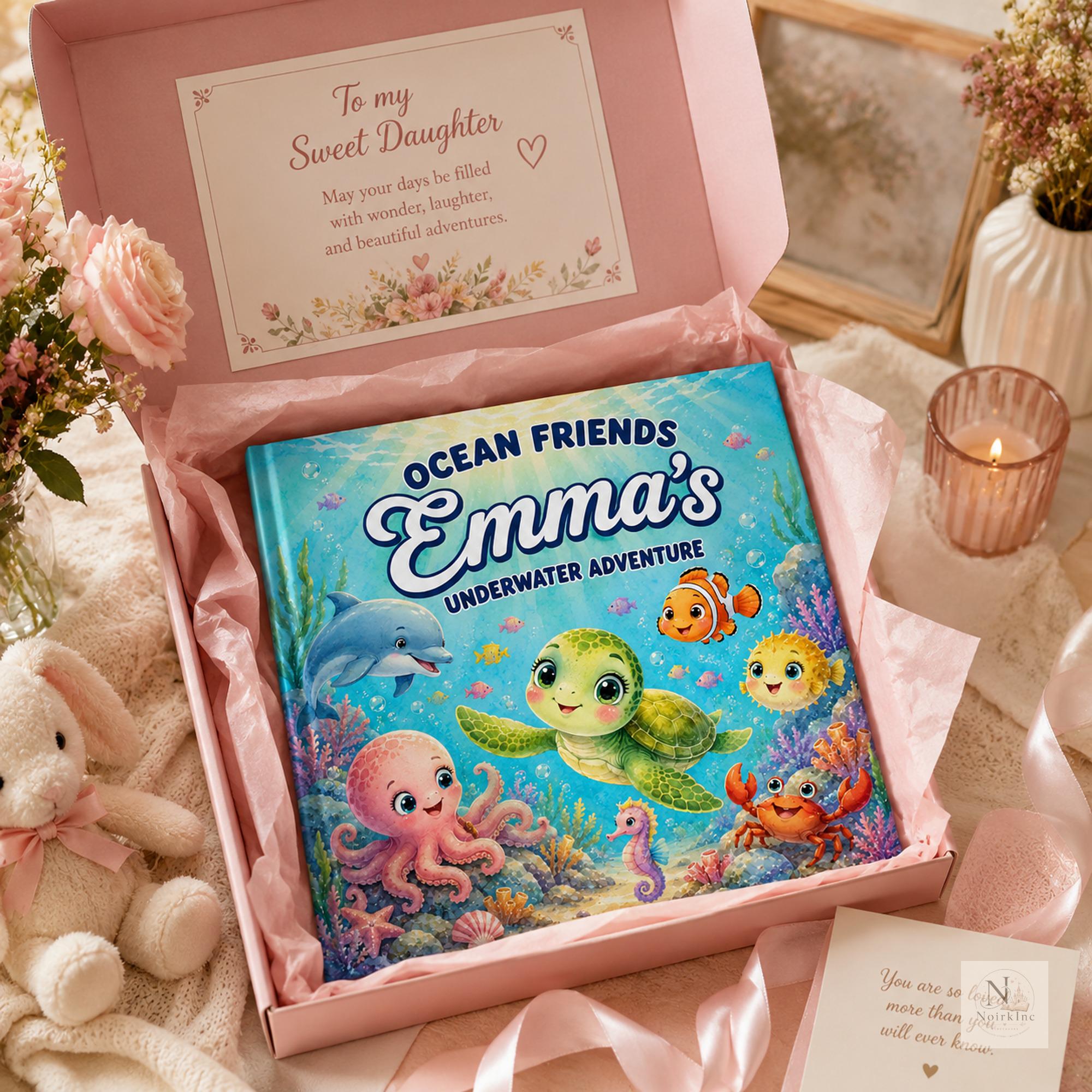 Personalized Ocean Story Book for Kids