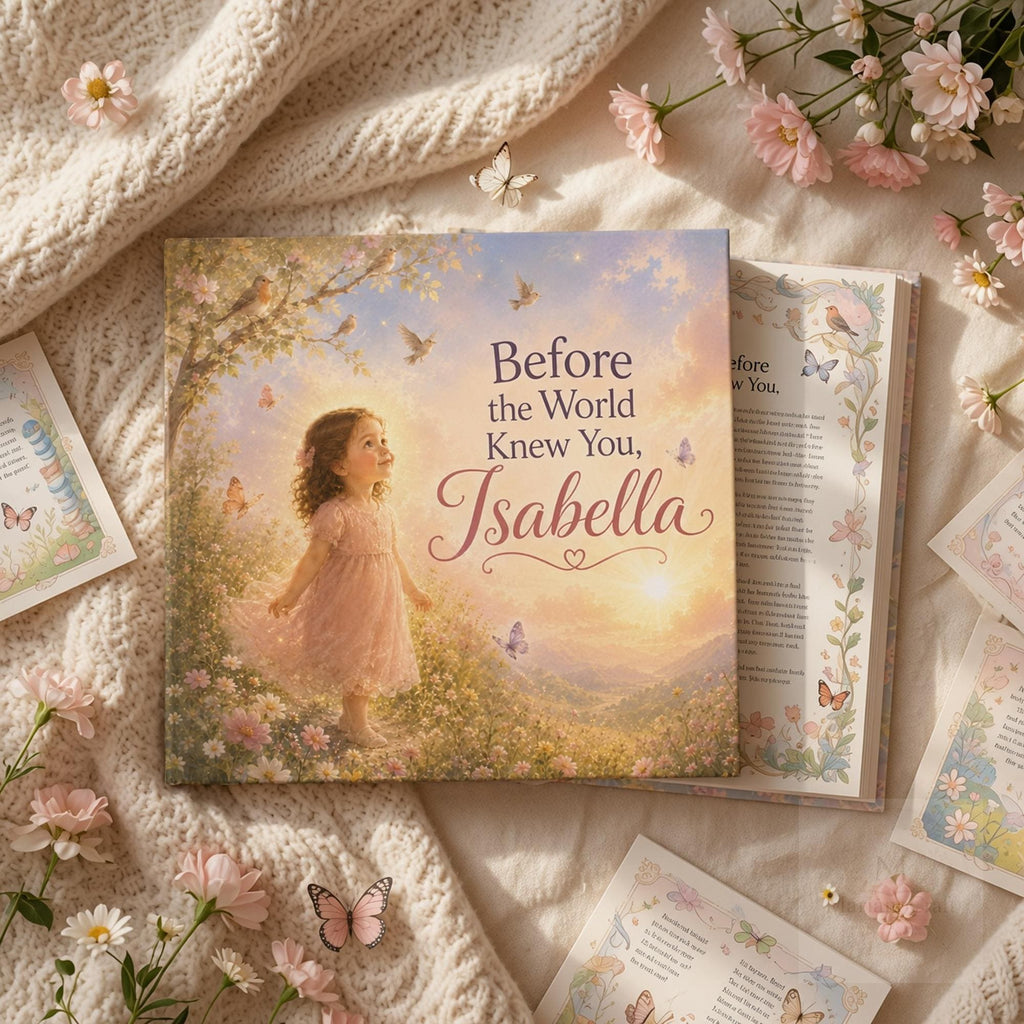 Personalized Christian Baby Book for Girls