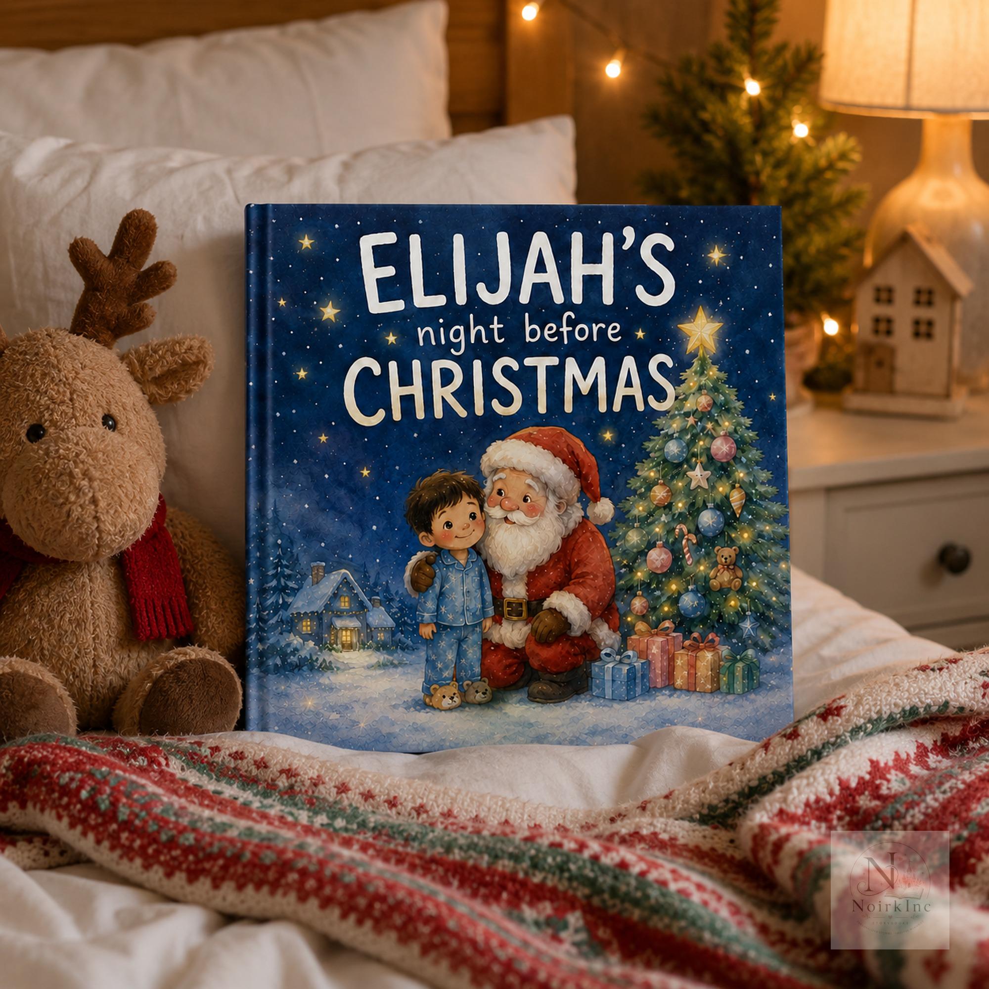 Personalized Christmas Story Book for Kids