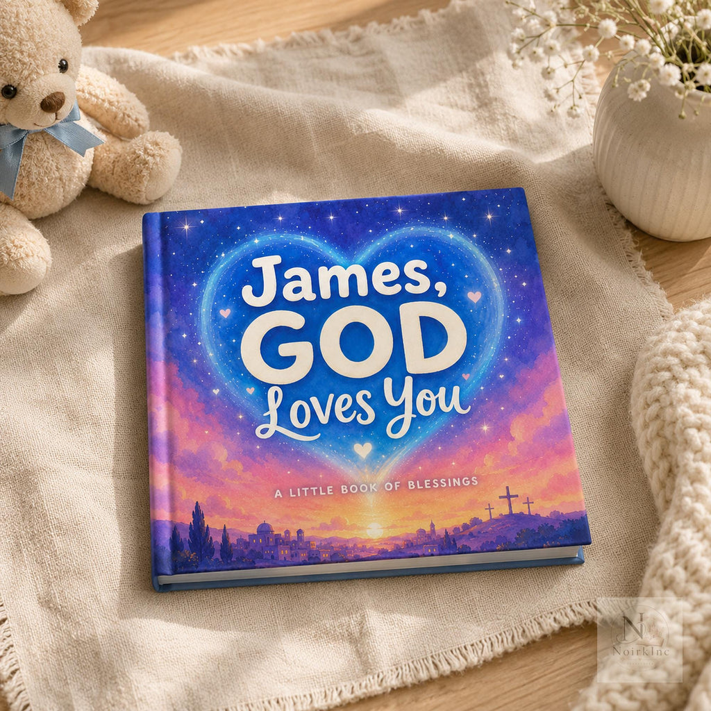 Personalized Christian Book for Kids - Baptism Gift