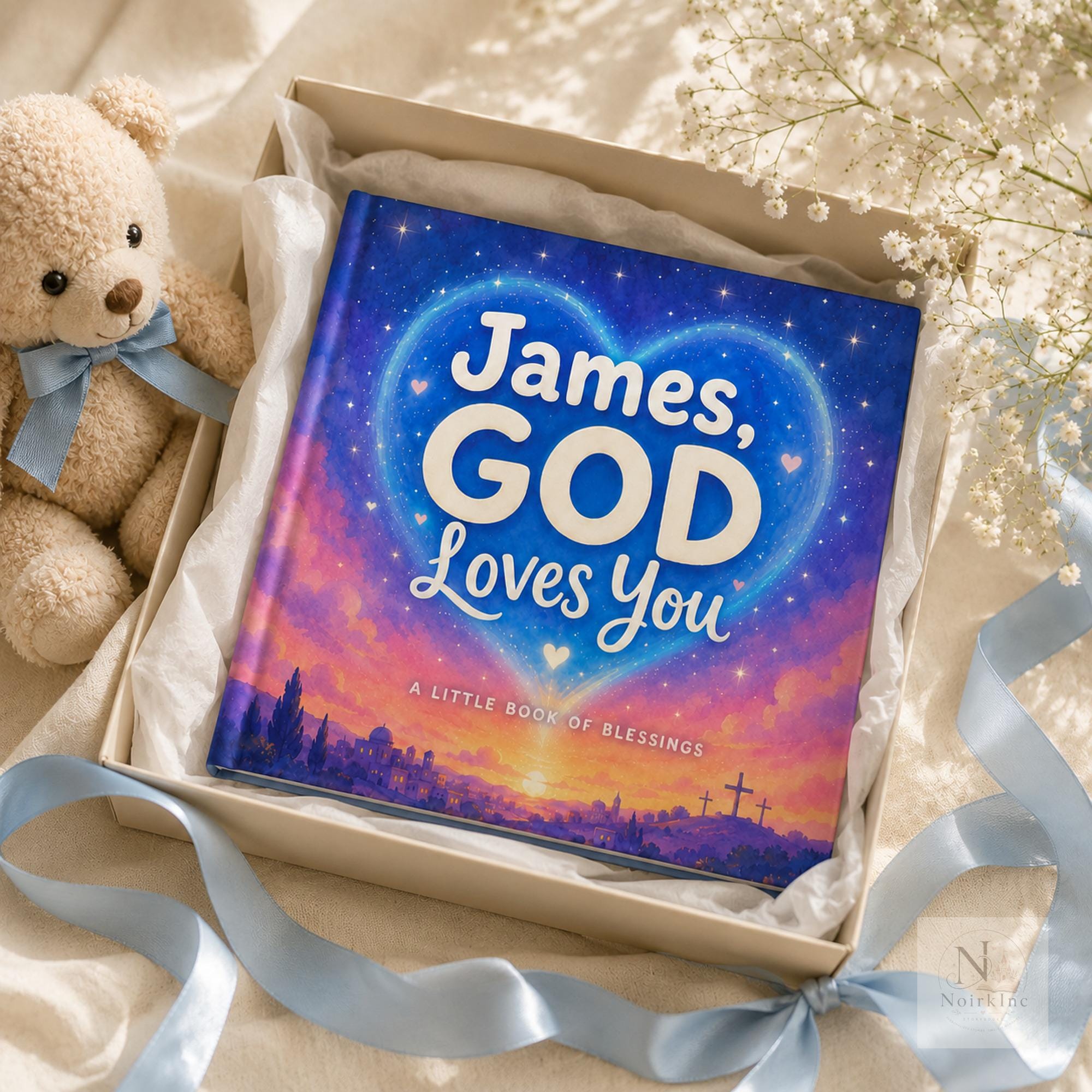 Personalized Christian Book for Kids - Baptism Gift