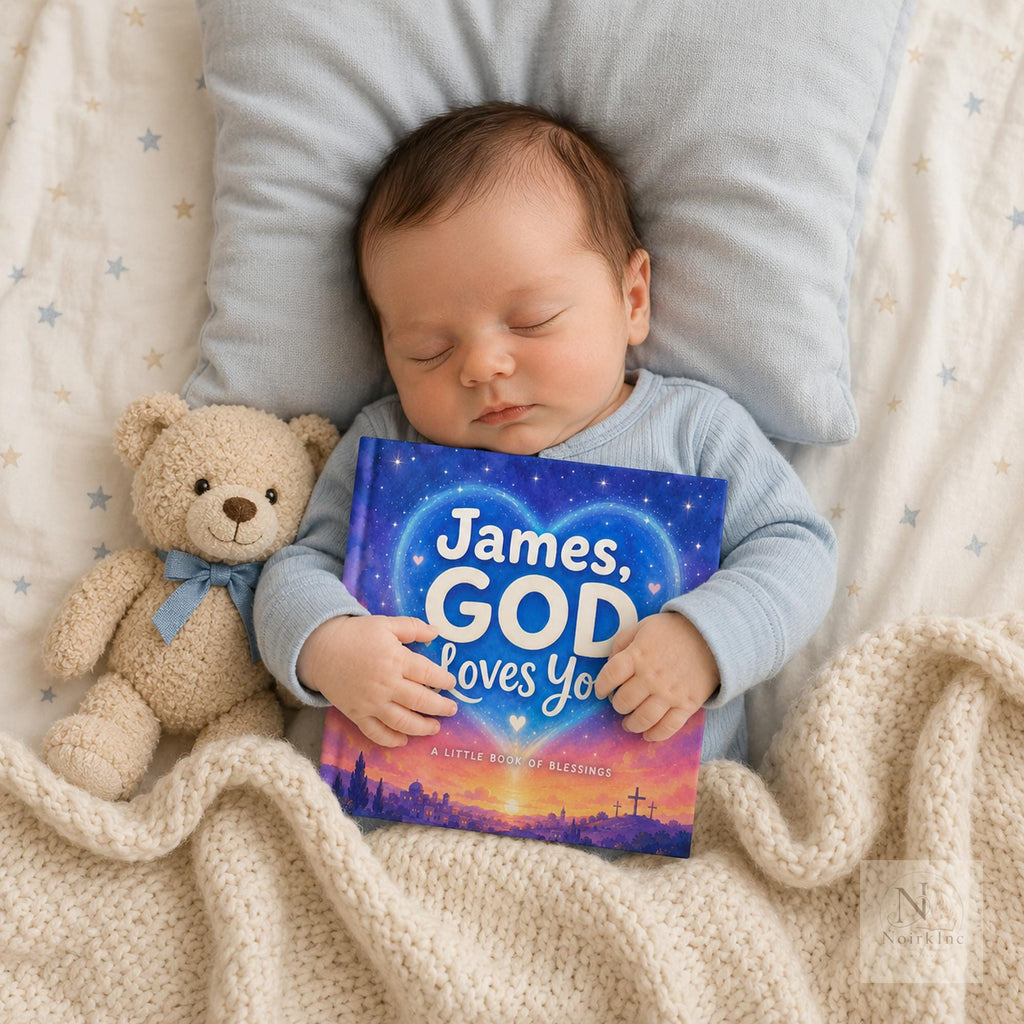 Personalized Christian Book for Kids - Baptism Gift