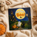 Personalized One, Two Boo Halloween Counting Book, Custom Name Spooky Story Book for Kids, Pumpkin Ghost Cat Toddler Gift