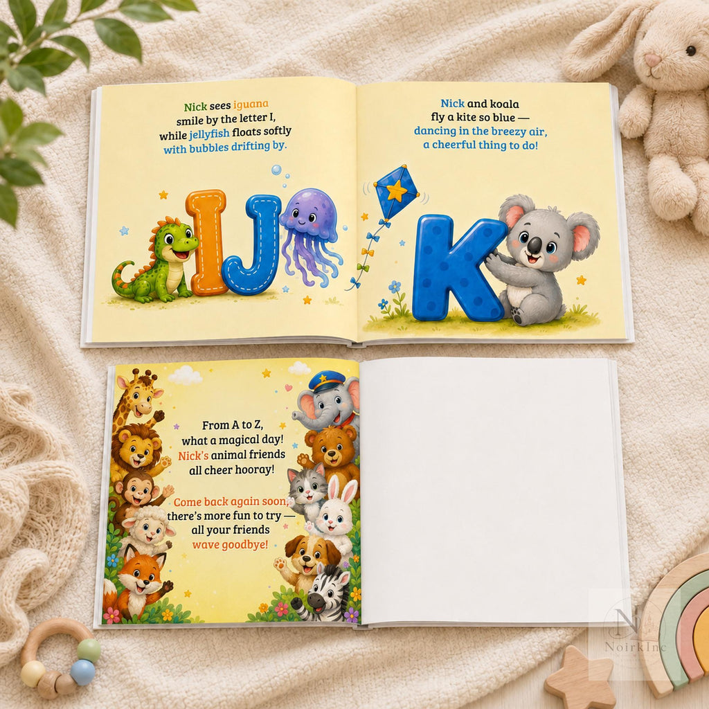 Personalized Baby ABC Book With Custom Name