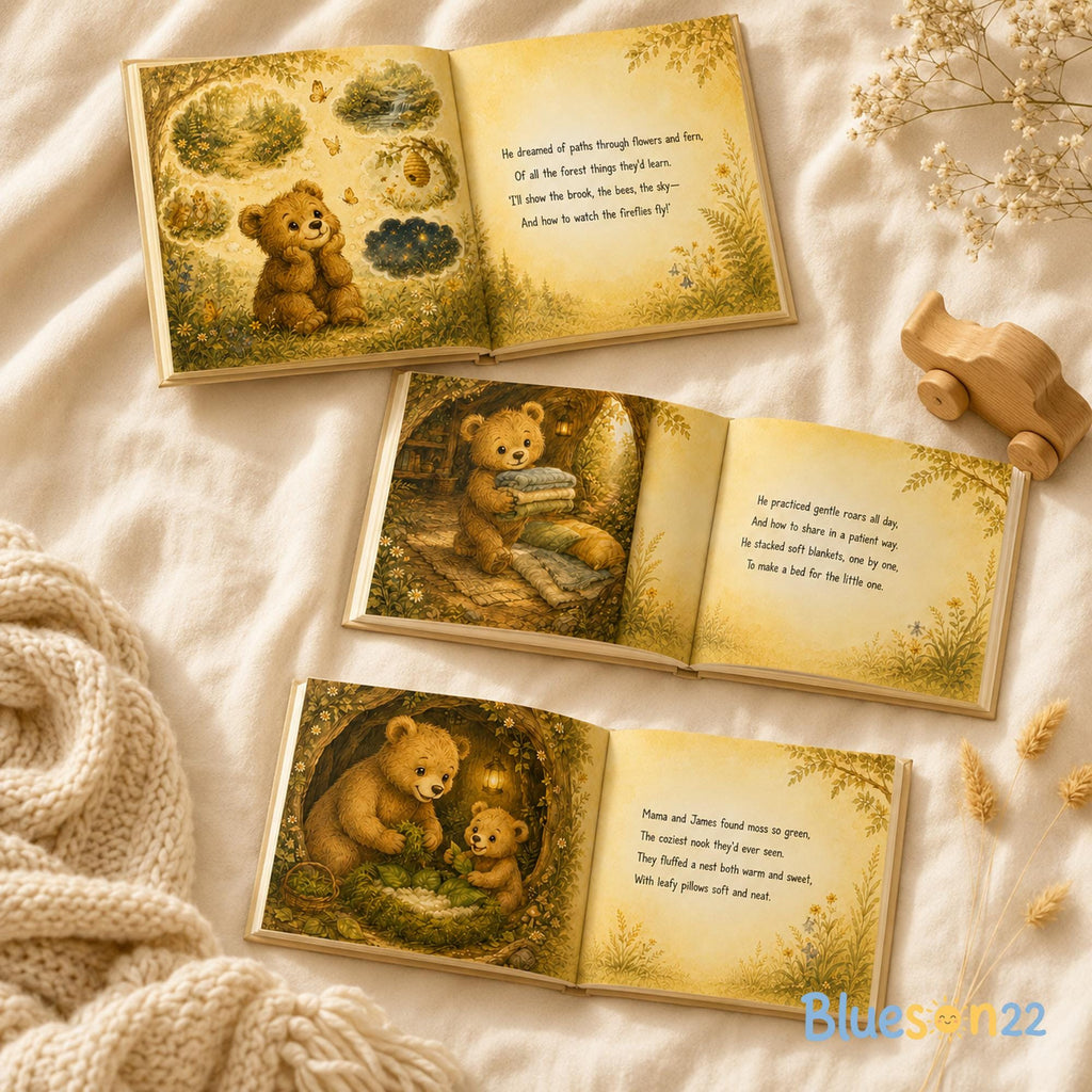 Personalized Baby Story Book, Custom Name Big Brother Gift, Nursery Keepsake Storybook, Baby Shower Gift, Custom Children’s Book