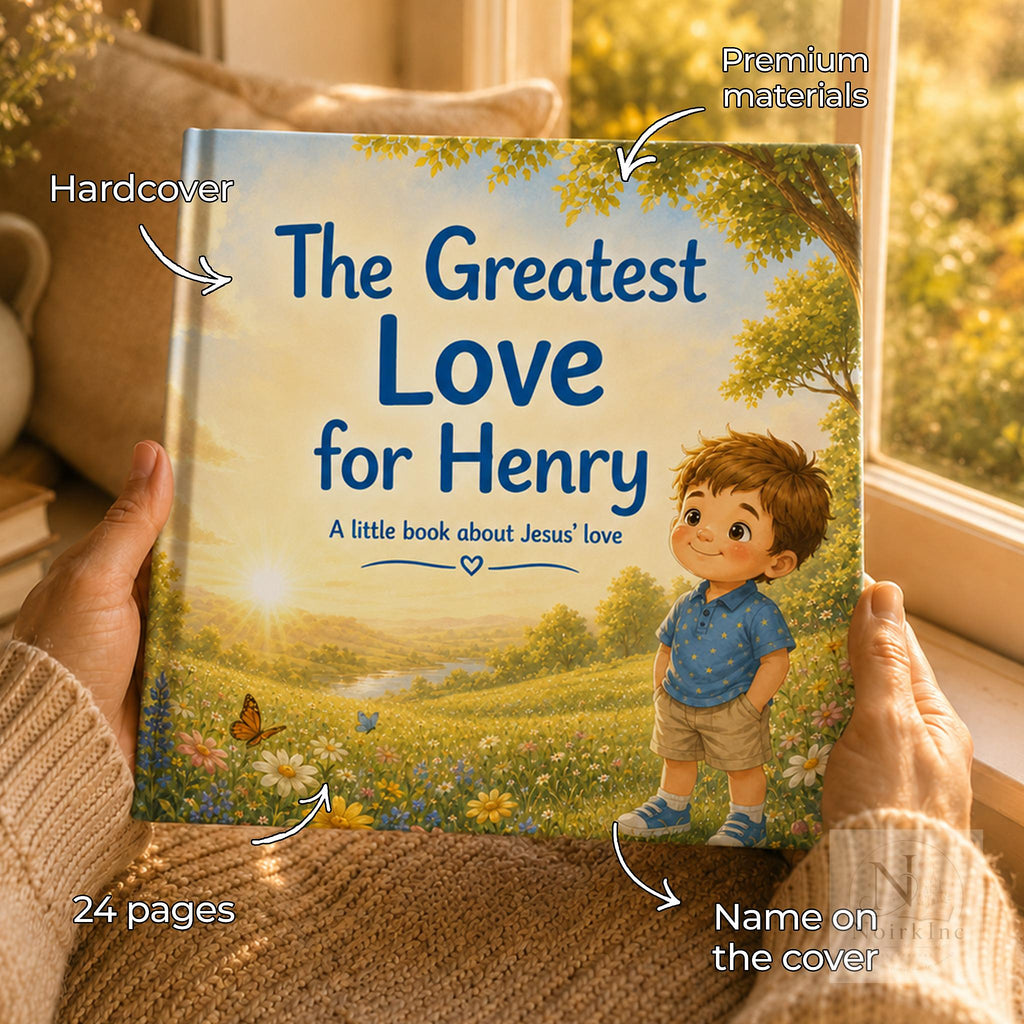 Personalized Christian Children's Book About Jesus' Love