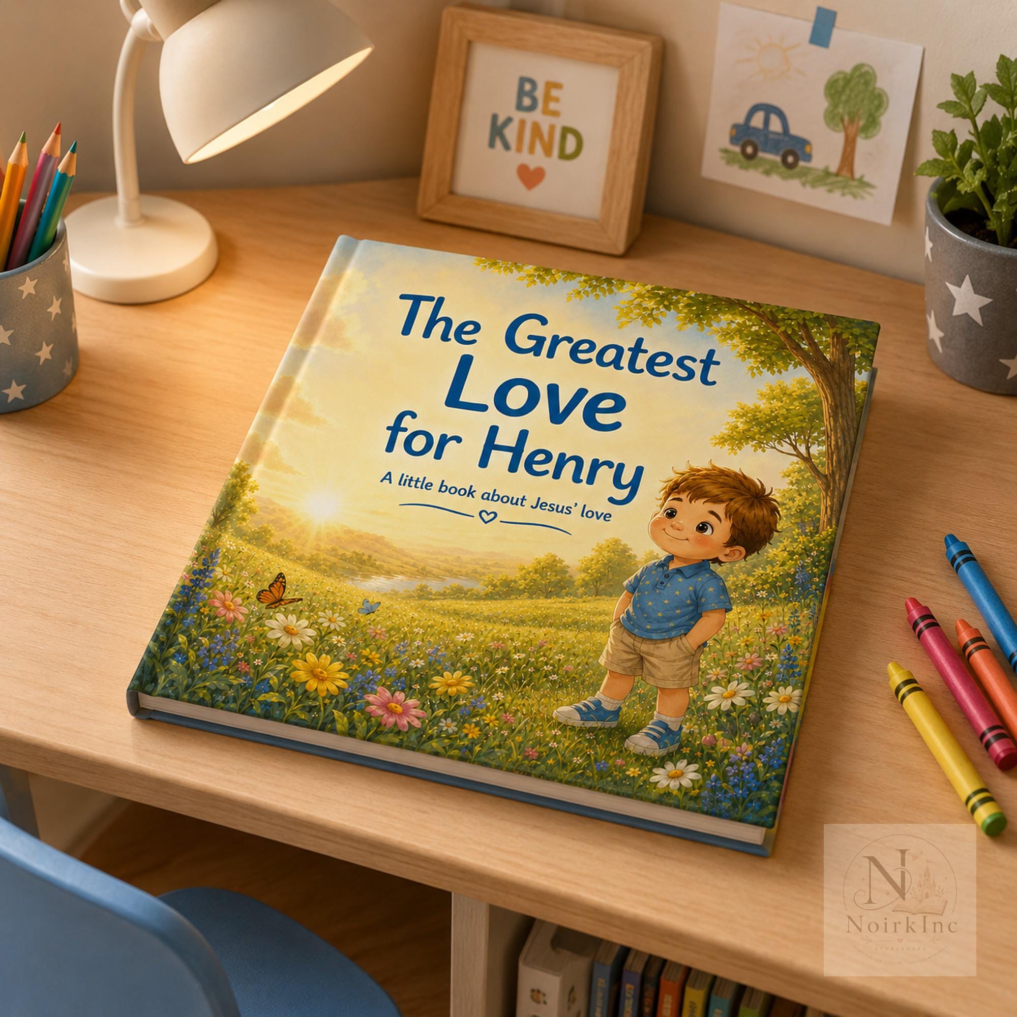 Personalized Christian Children's Book About Jesus' Love