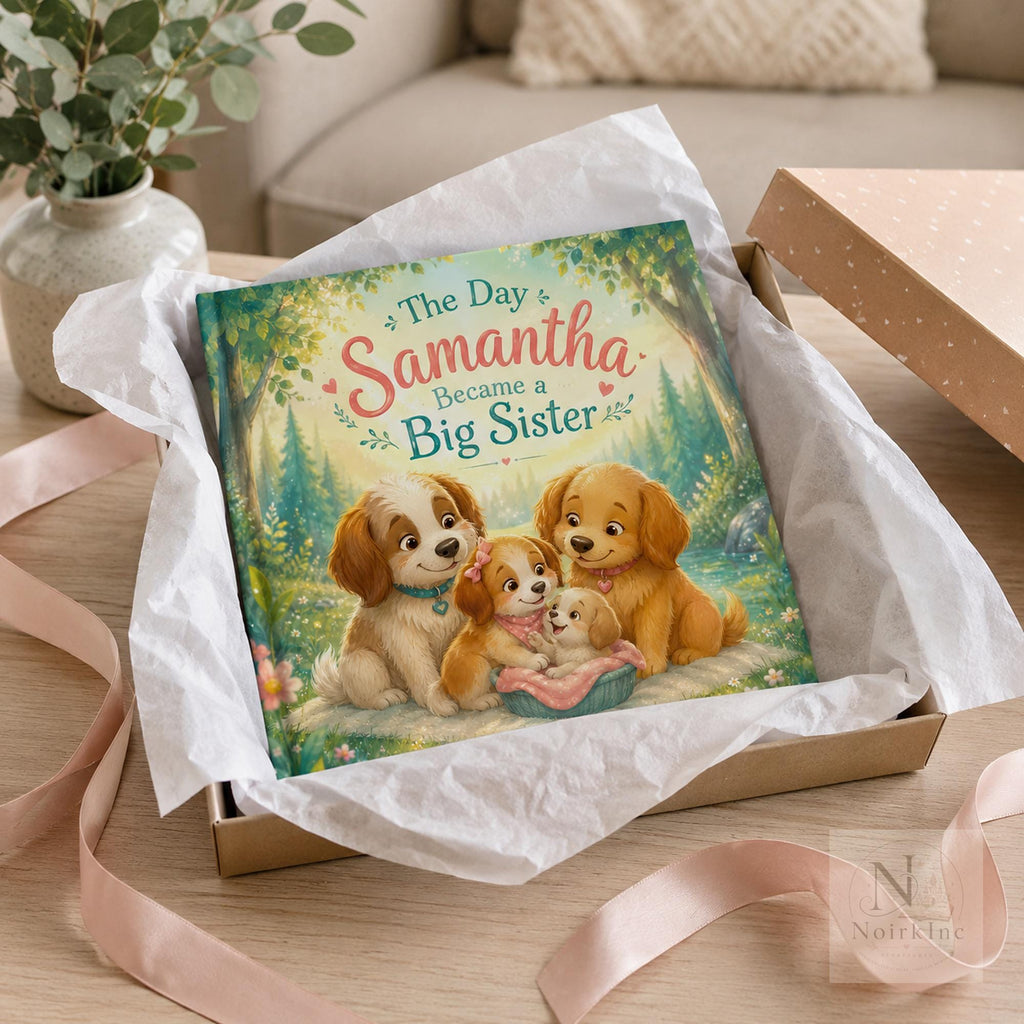 Personalized Big Sister Book With Custom Name