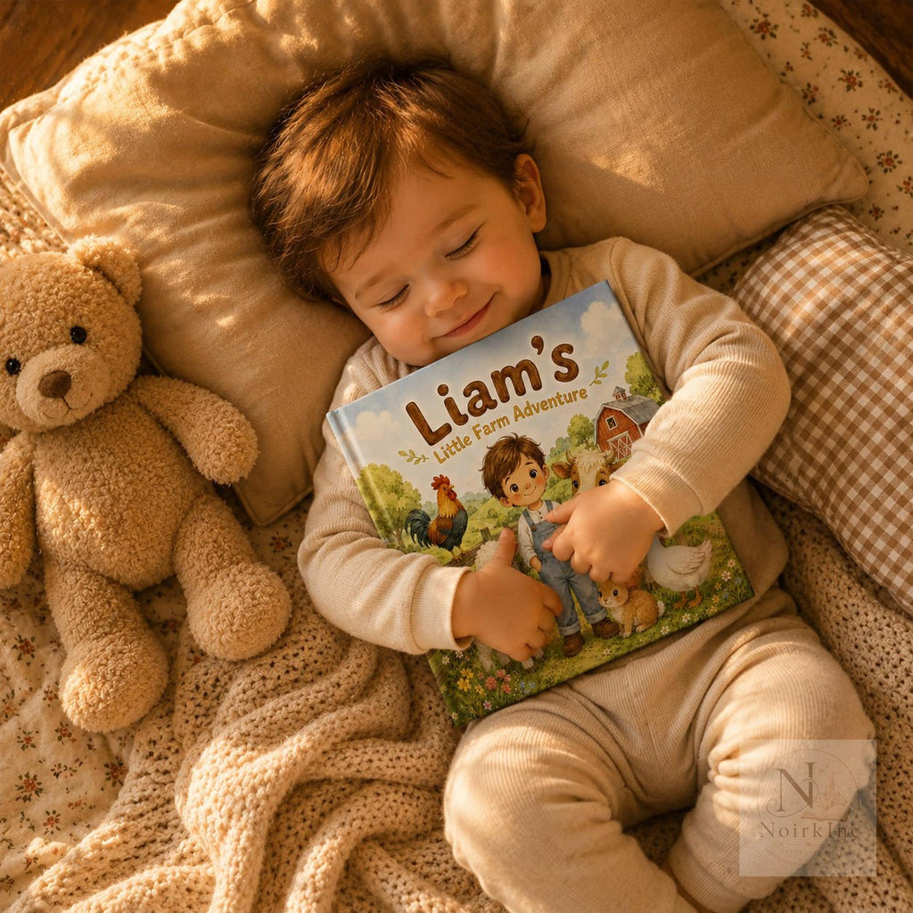 Personalized Farm Animal Book for Kids