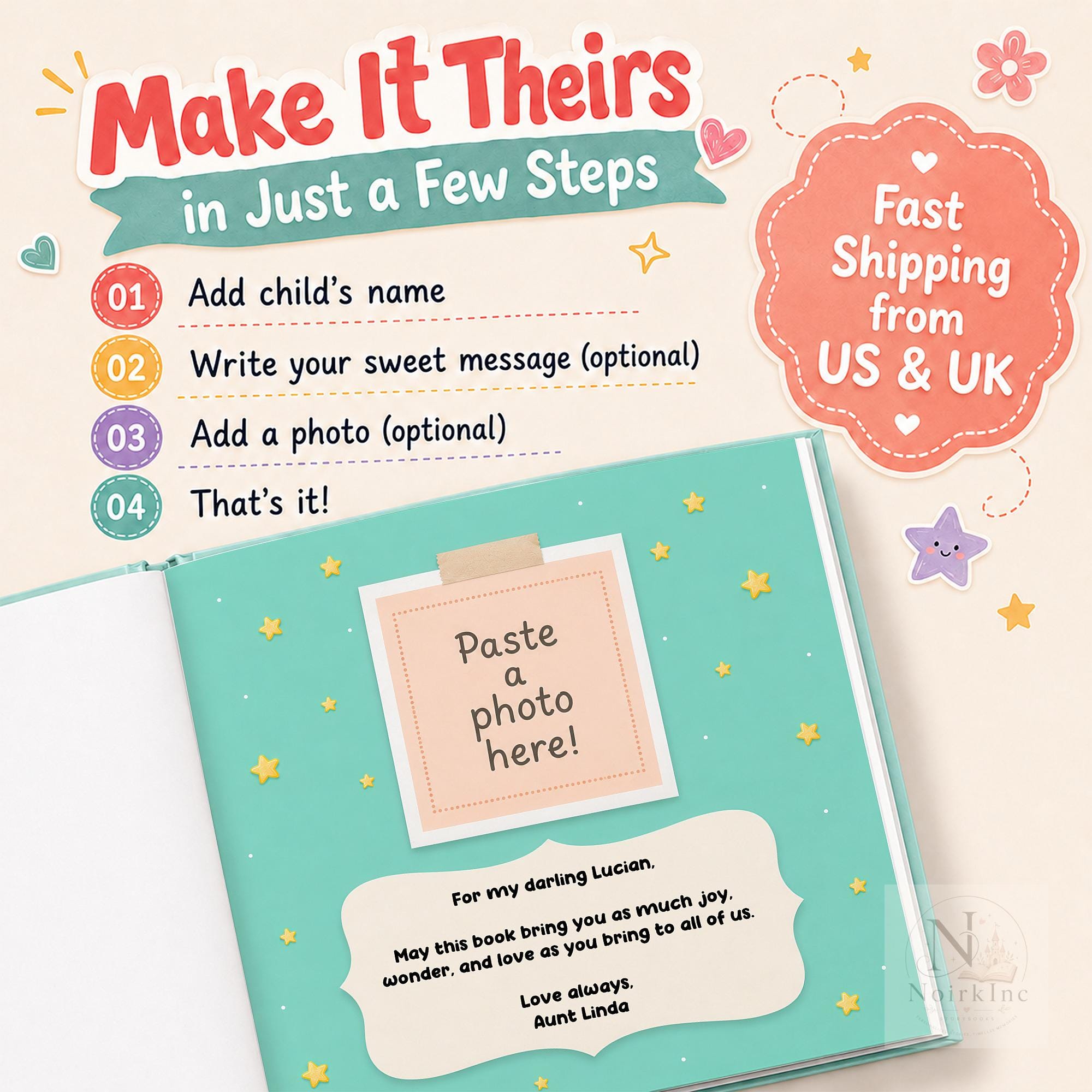 Personalized First Birthday Storybook
