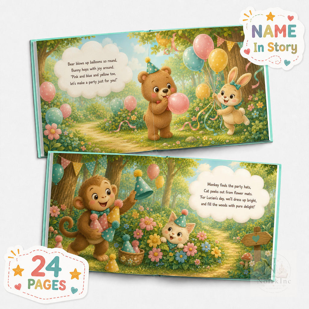Personalized First Birthday Storybook