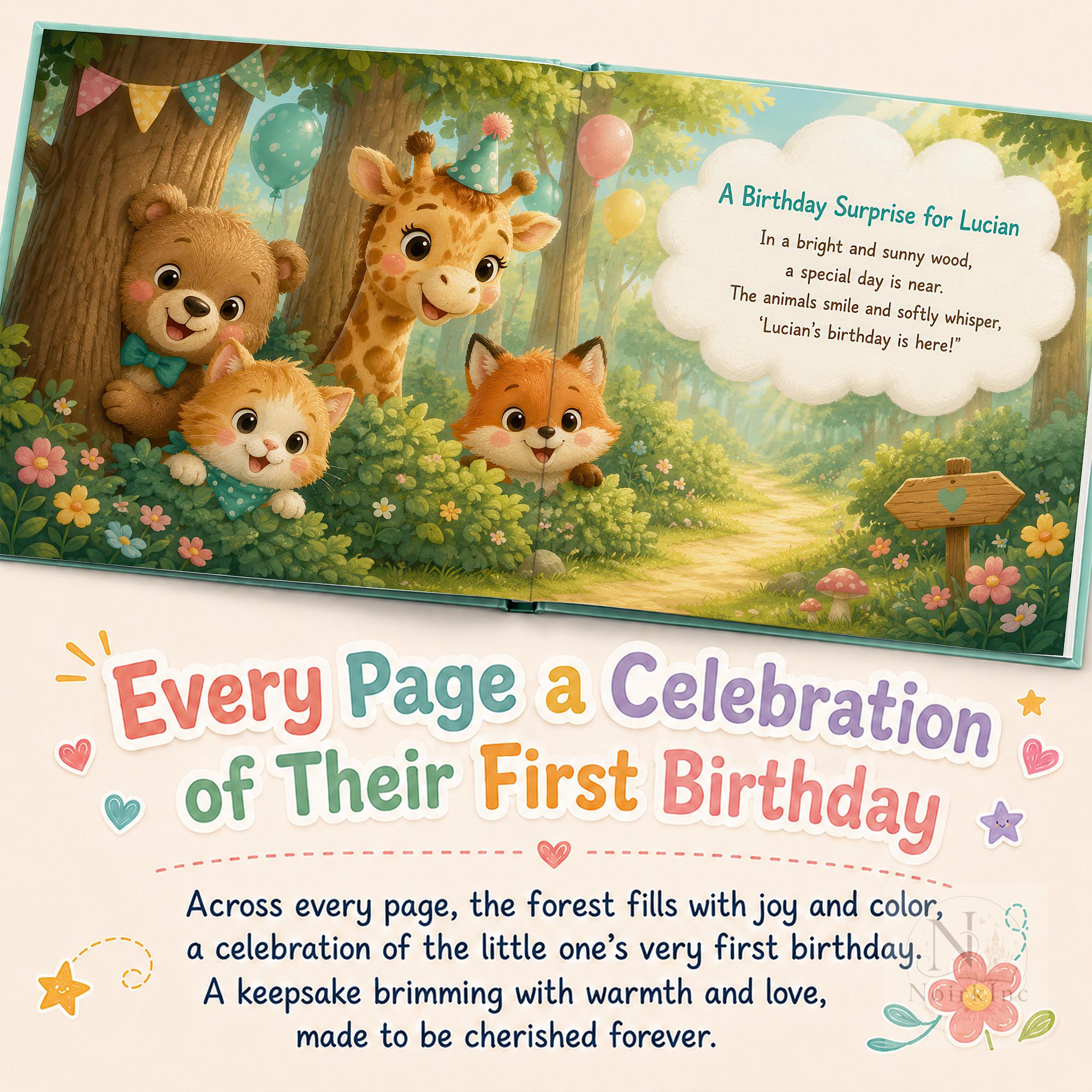Personalized First Birthday Storybook