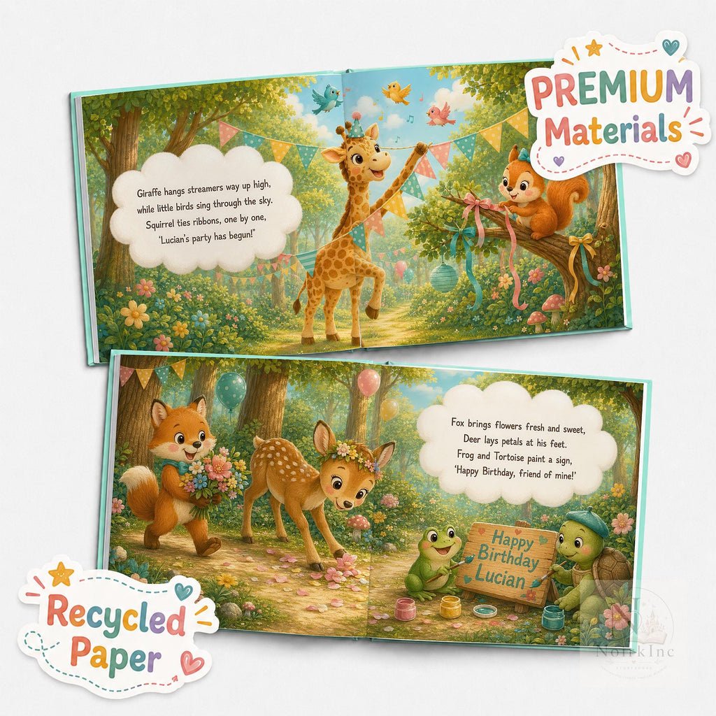 Personalized First Birthday Storybook