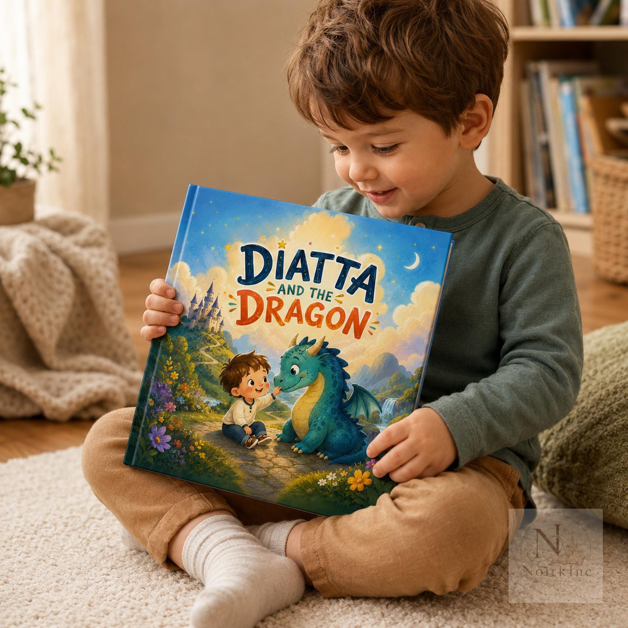 Personalized Dragon Storybook for Kids