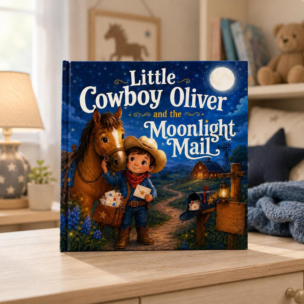 Personalized Cowboy Book for Boys