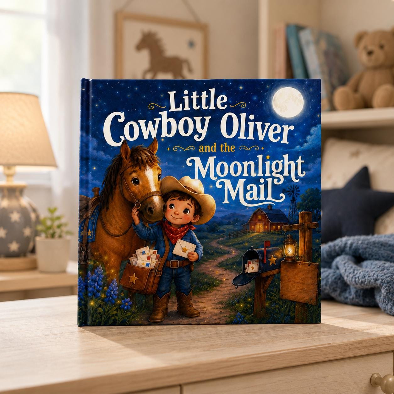Personalized Cowboy Book for Boys