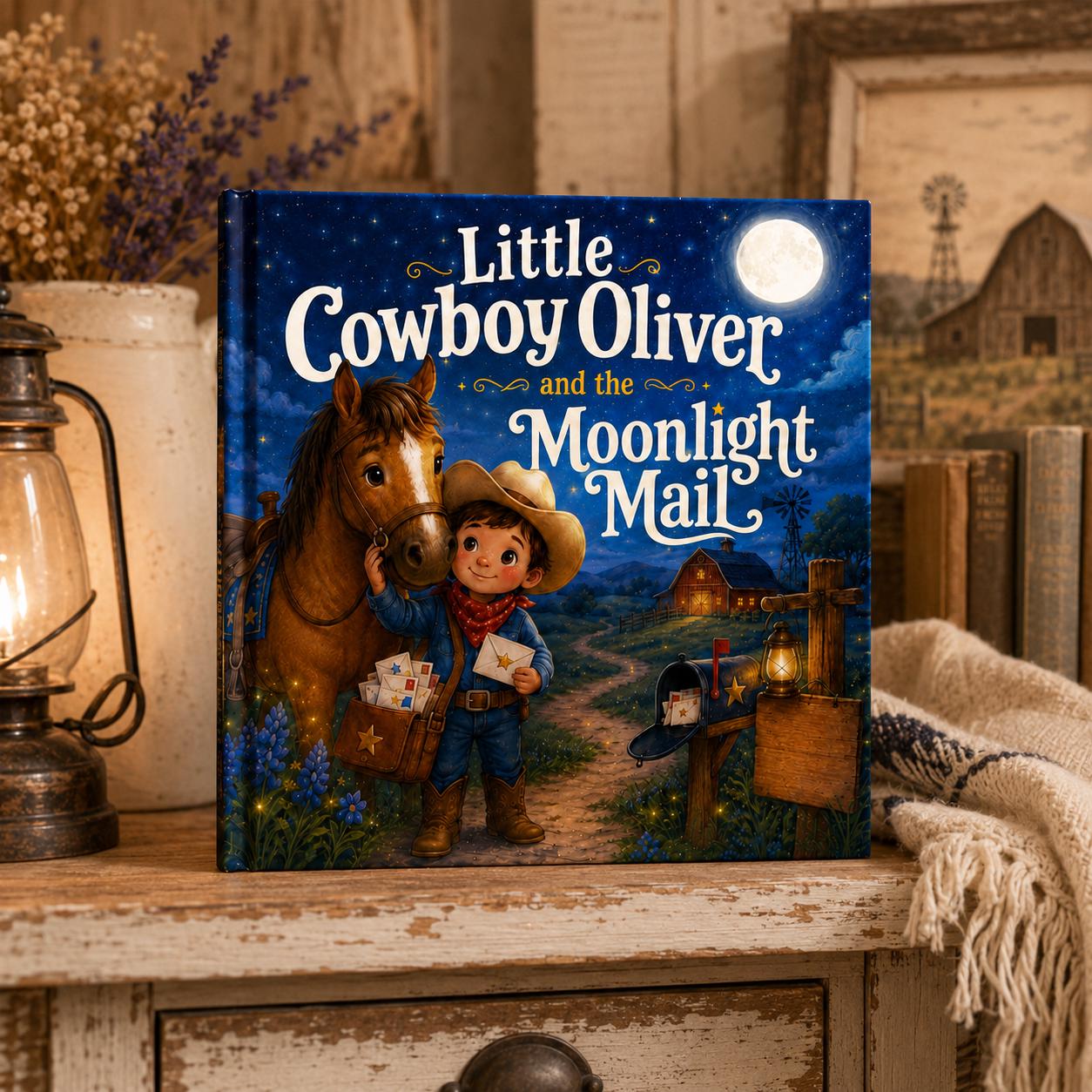 Personalized Cowboy Book for Boys