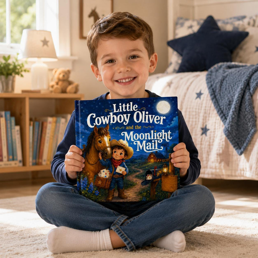 Personalized Cowboy Book for Boys