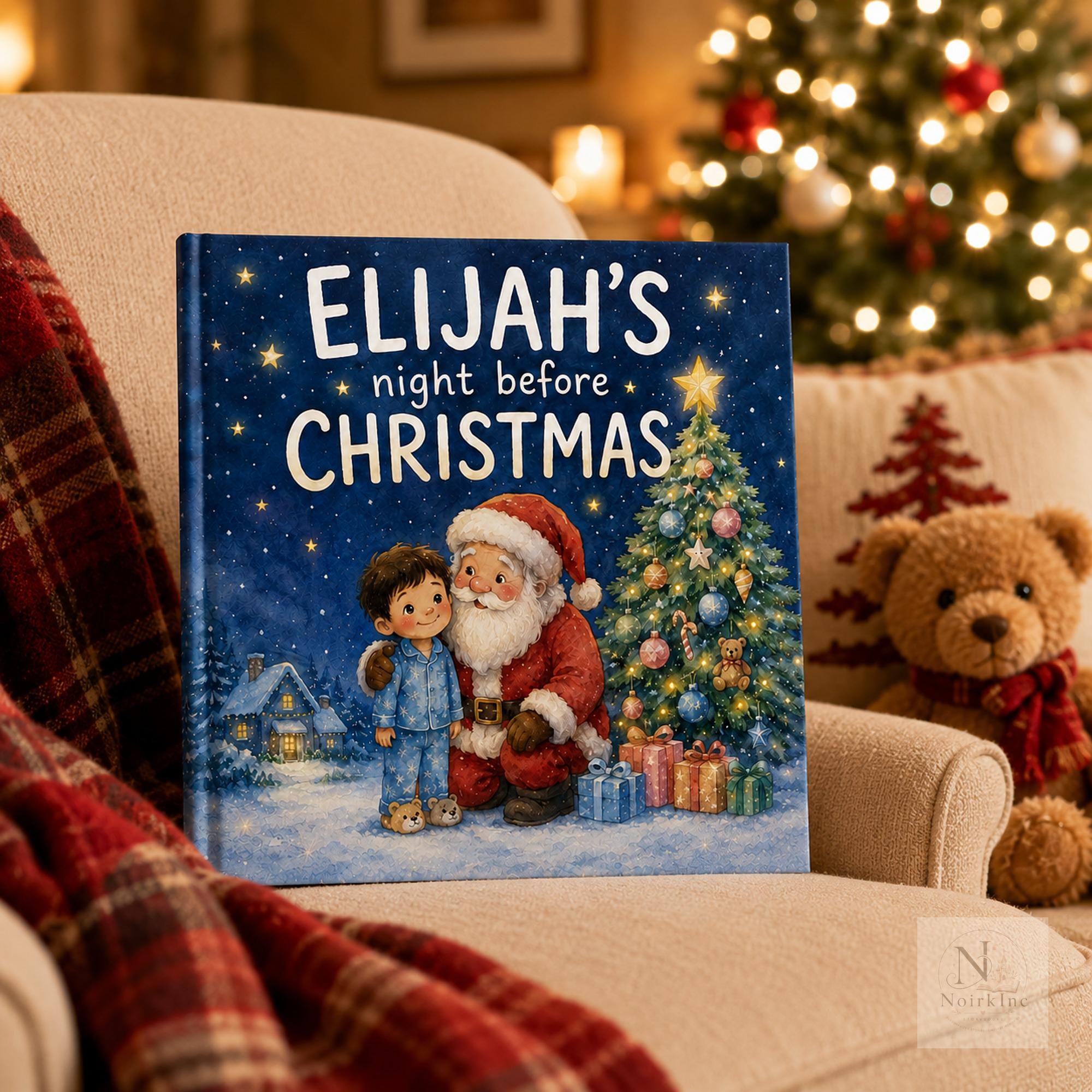 Personalized Christmas Story Book for Kids