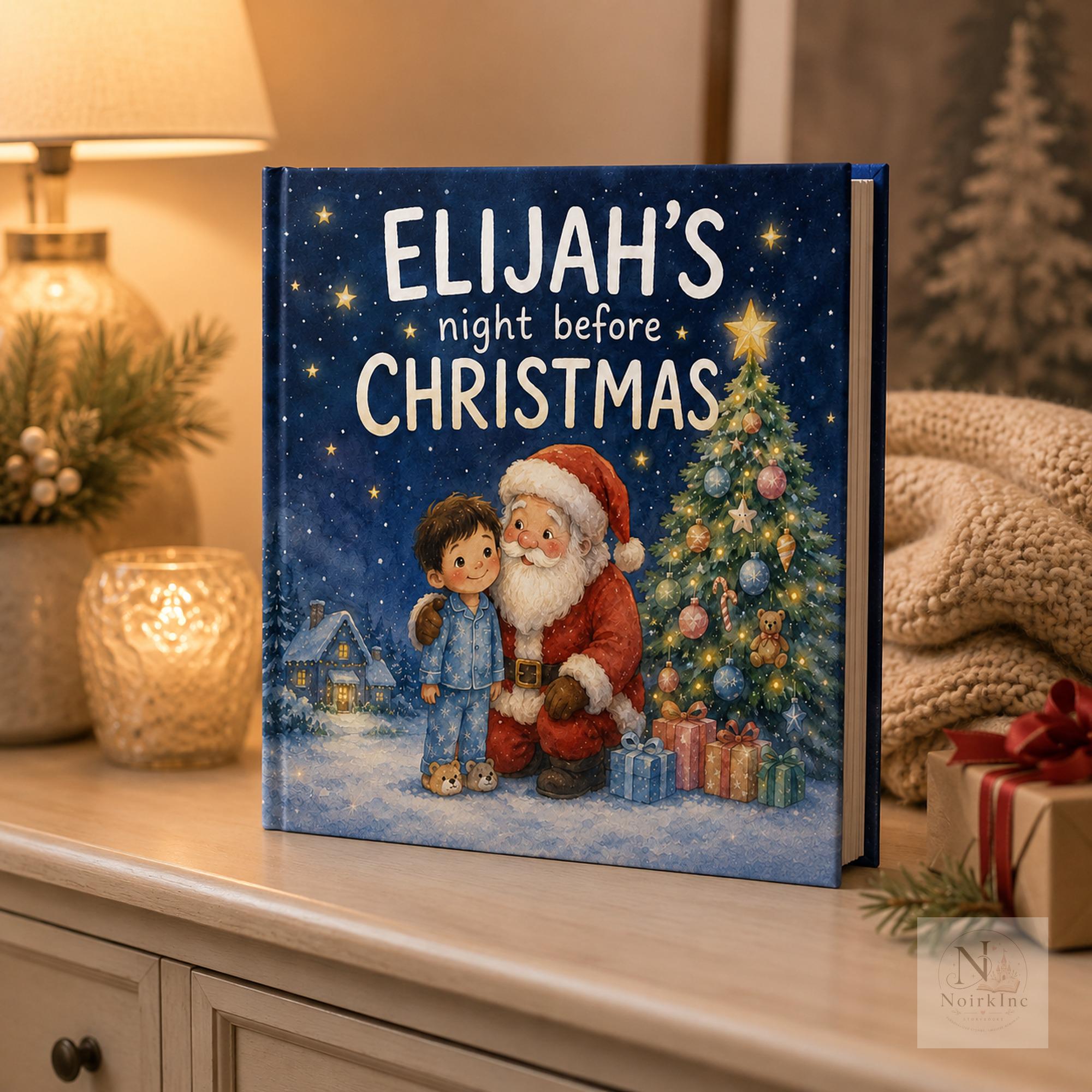 Personalized Christmas Story Book for Kids