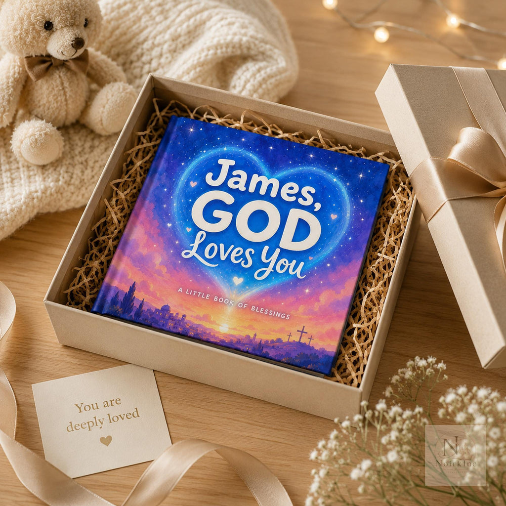 Personalized Christian Book for Kids - Baptism Gift