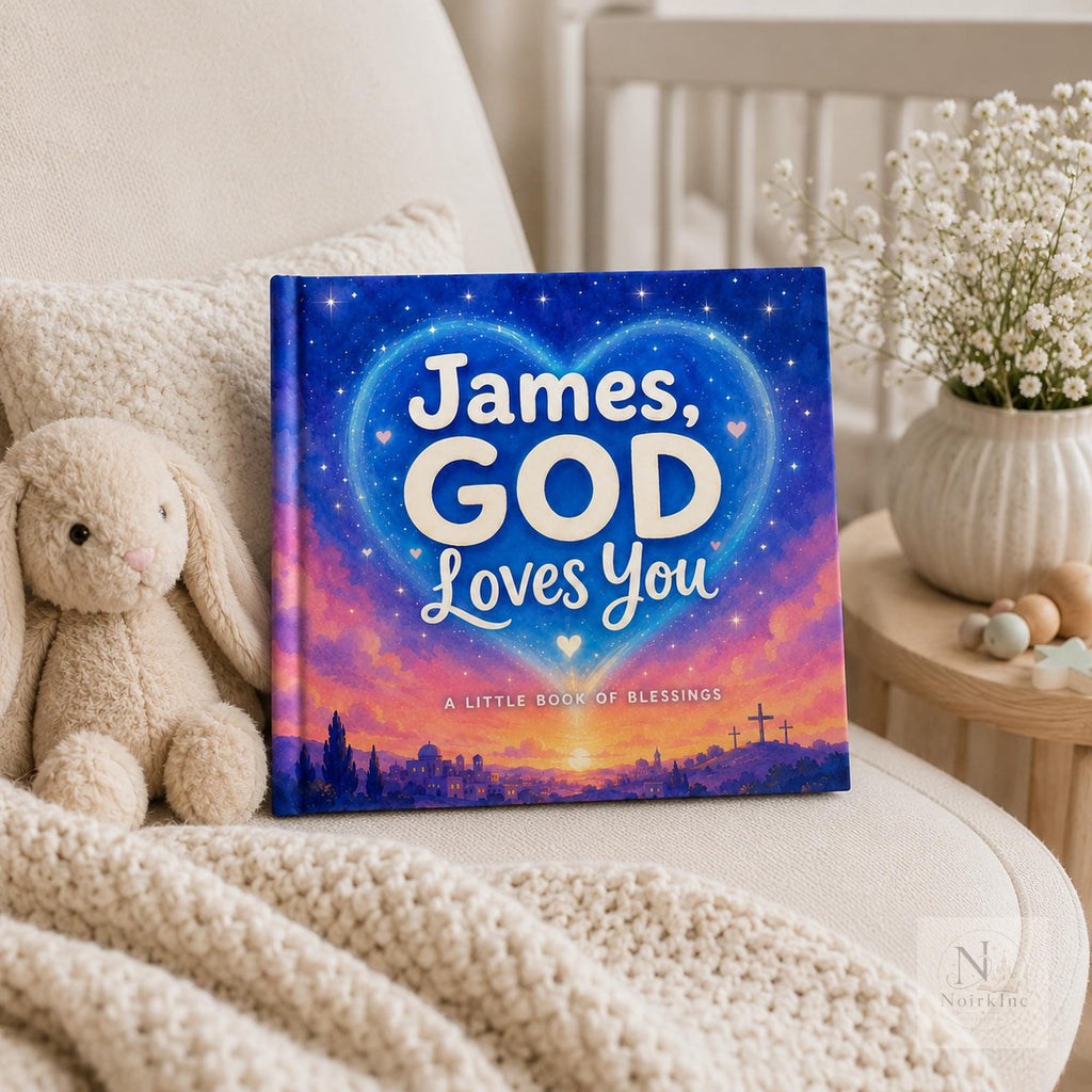 Personalized Christian Book for Kids - Baptism Gift