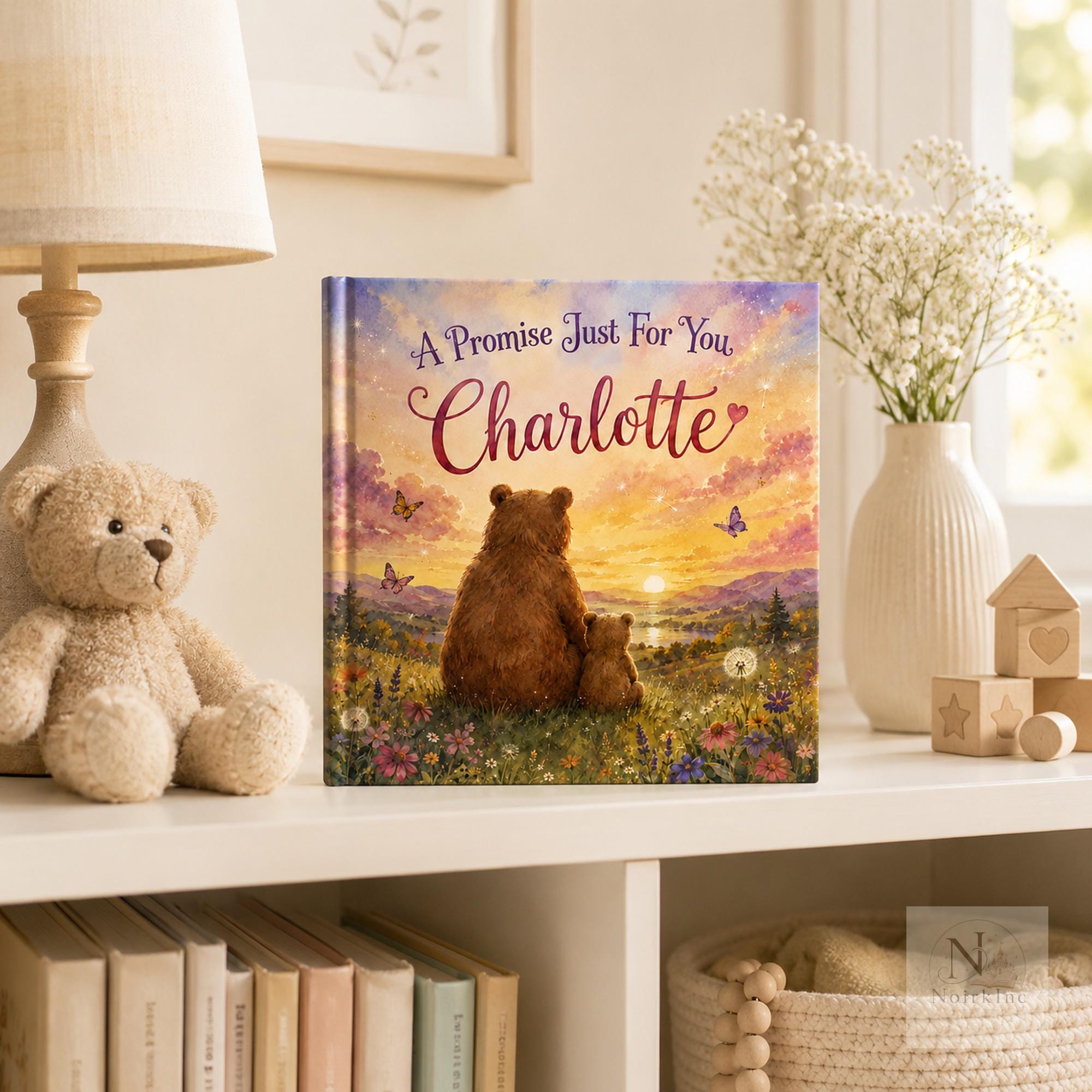 Personalized Children's Bear Story Book
