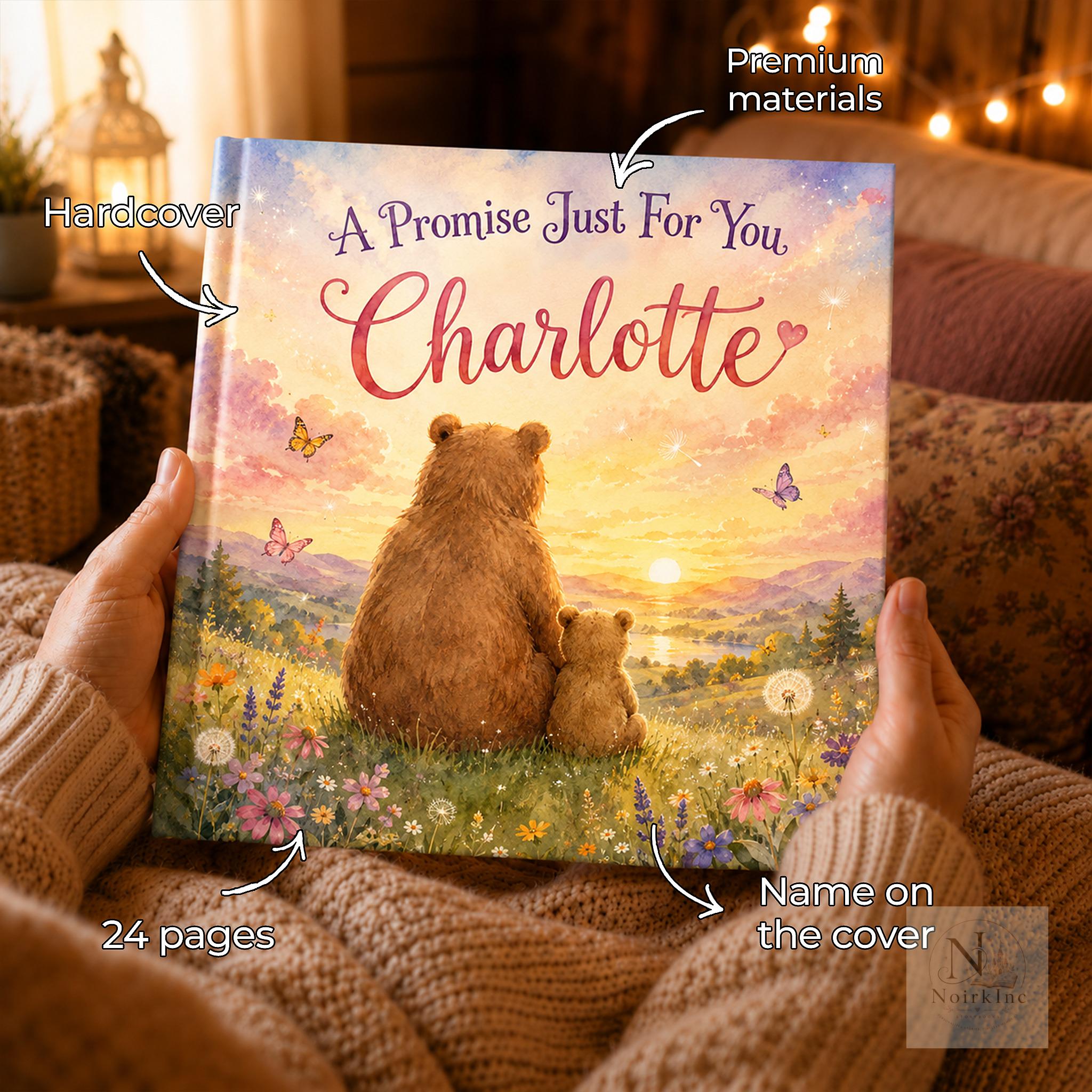 Personalized Children's Bear Story Book