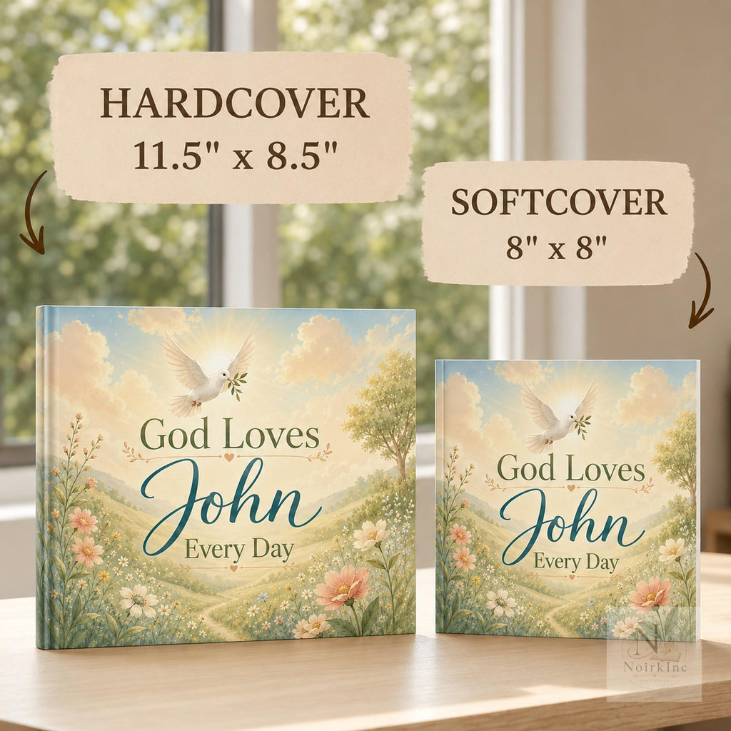 Personalized Christian Baby Book for Boys