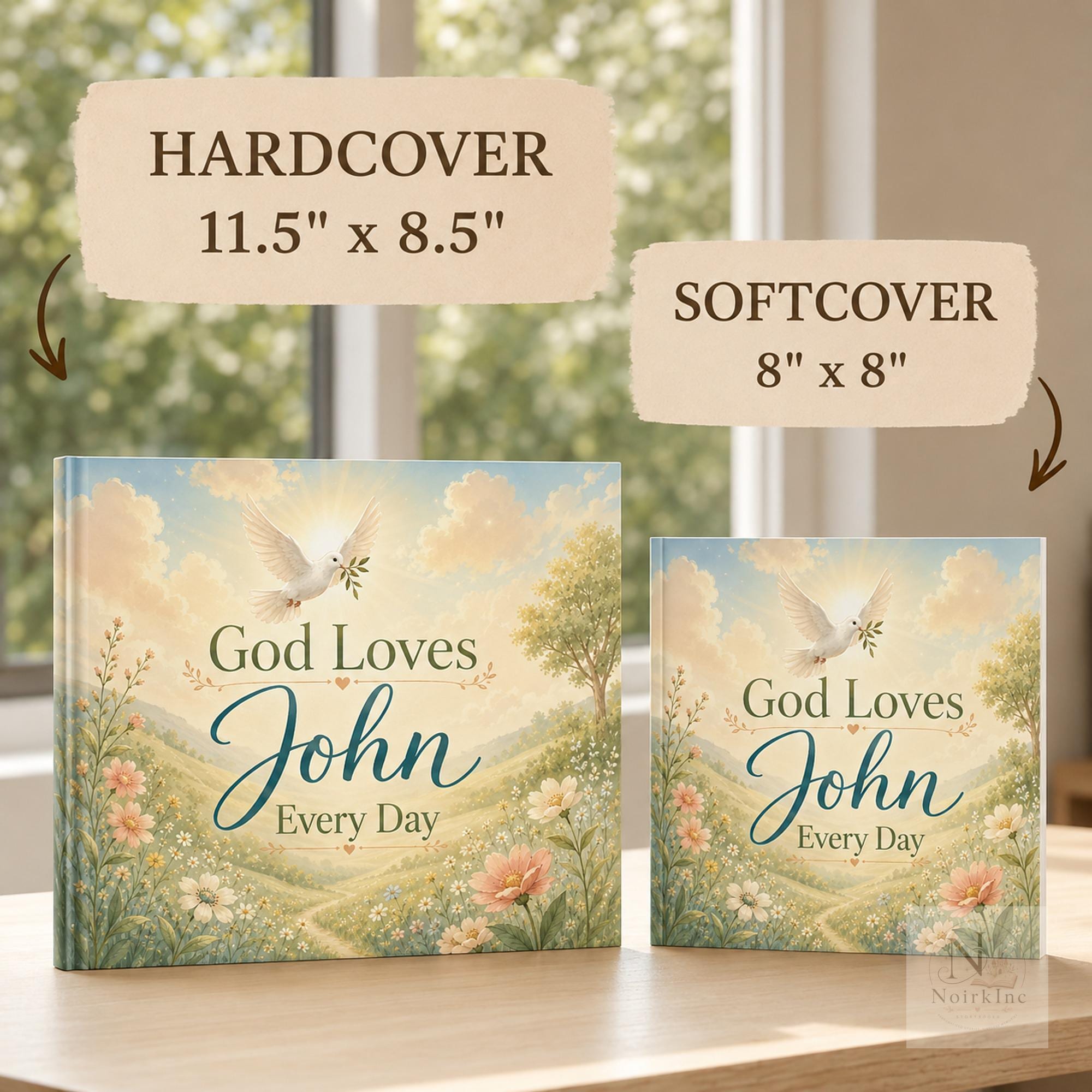 Personalized Christian Baby Book for Boys