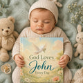 Personalized Christian Baby Book for Boys